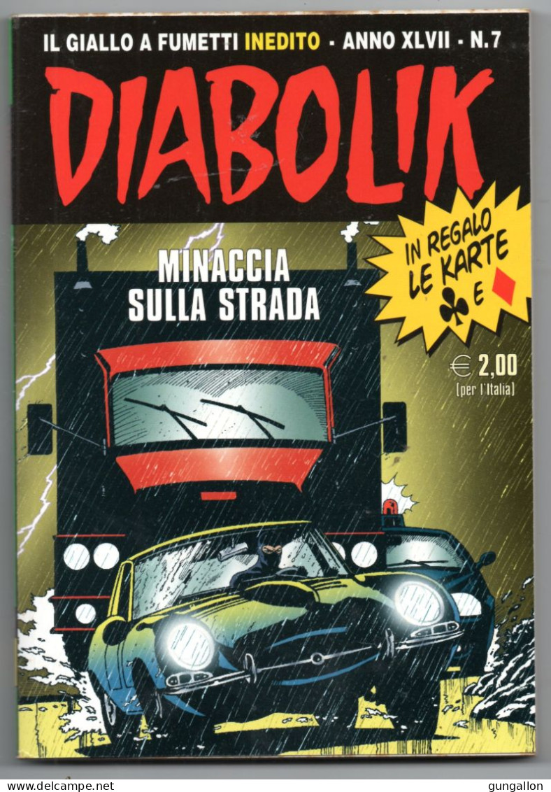 Diabolik(Astorina 2008)  Anno XLVII° N. 7 - Diabolik