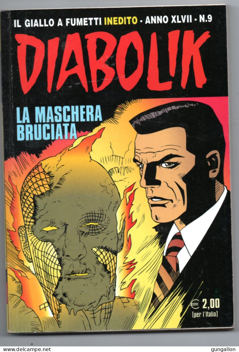 Diabolik(Astorina 2008)  Anno XLVII° N. 9 - Diabolik