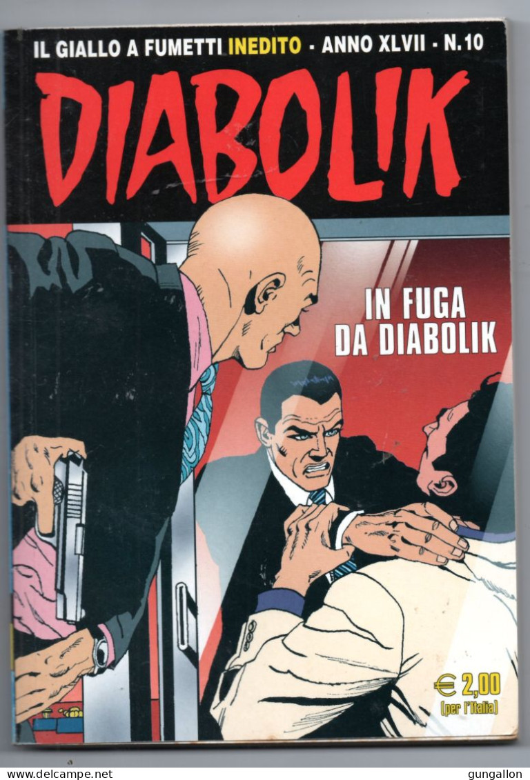 Diabolik(Astorina 2008)  Anno XLVII° N. 10 - Diabolik