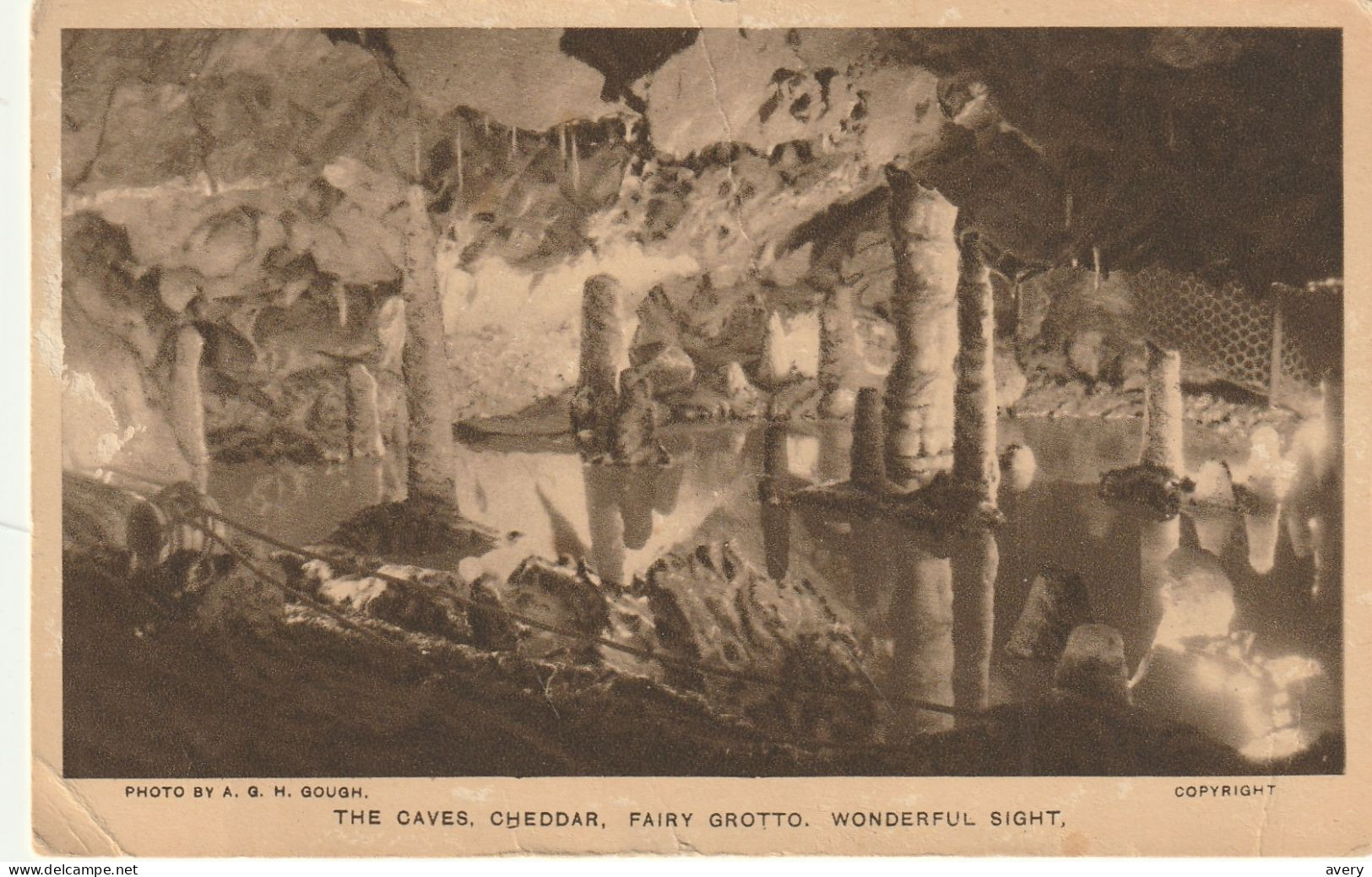 The Caves, Cheddar, Fairy Grotto, Wonderful Sight. - Cheddar