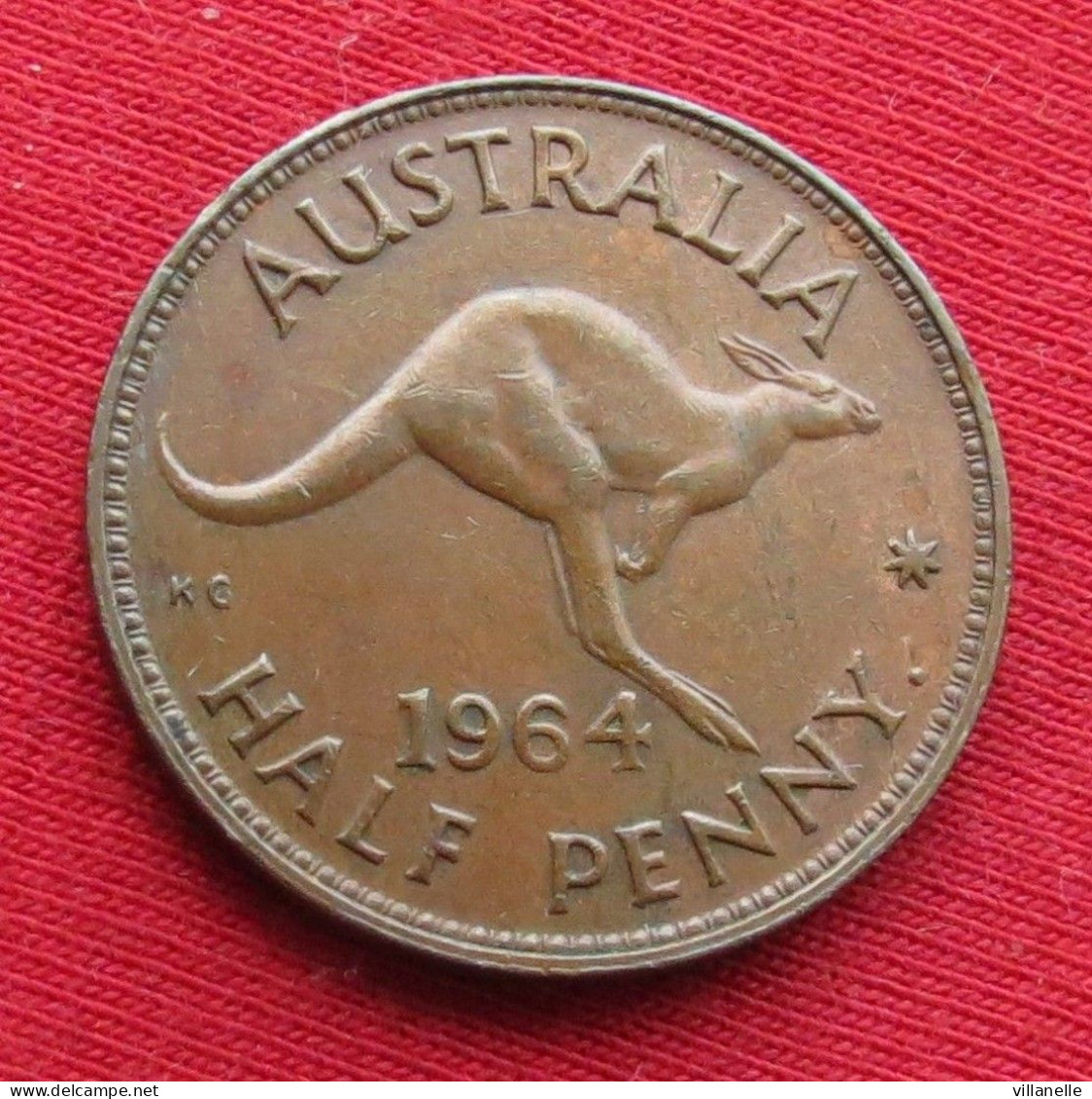 Australia 1/2 Half Penny 1964 KM# 61 *VT Australie Australien - Andere & Zonder Classificatie