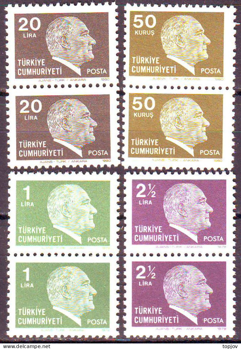 TURKIYE -  ATATURK  LOT  - **MNH - 1979 - Ongebruikt