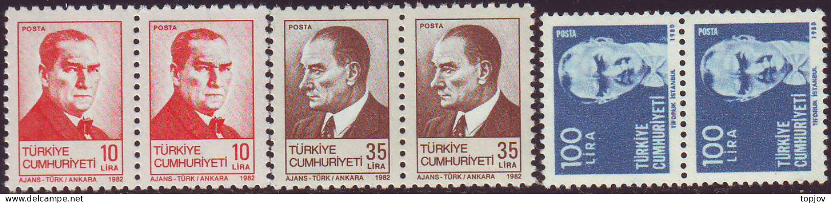 TURKIYE -  ATATURK  LOT  - **MNH - 1982 - Nuevos