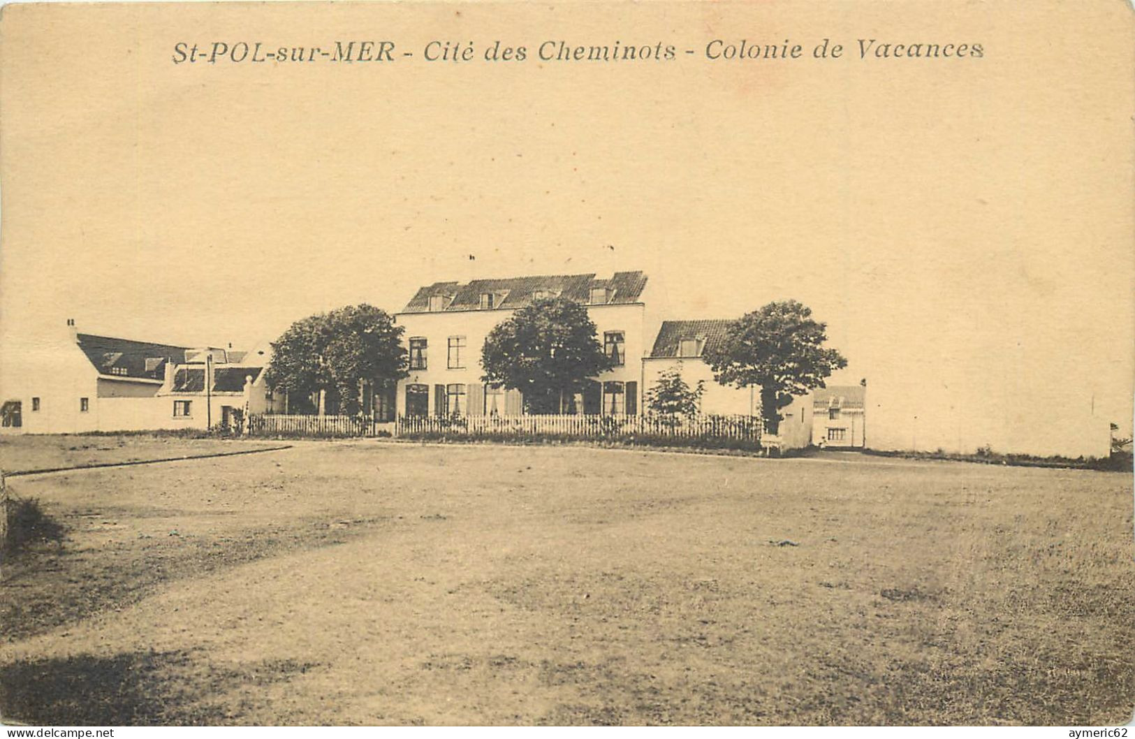59 SAINT POL SUR MER, Citée Des Cheminots, Colonie De Vacances - Saint Pol Sur Mer