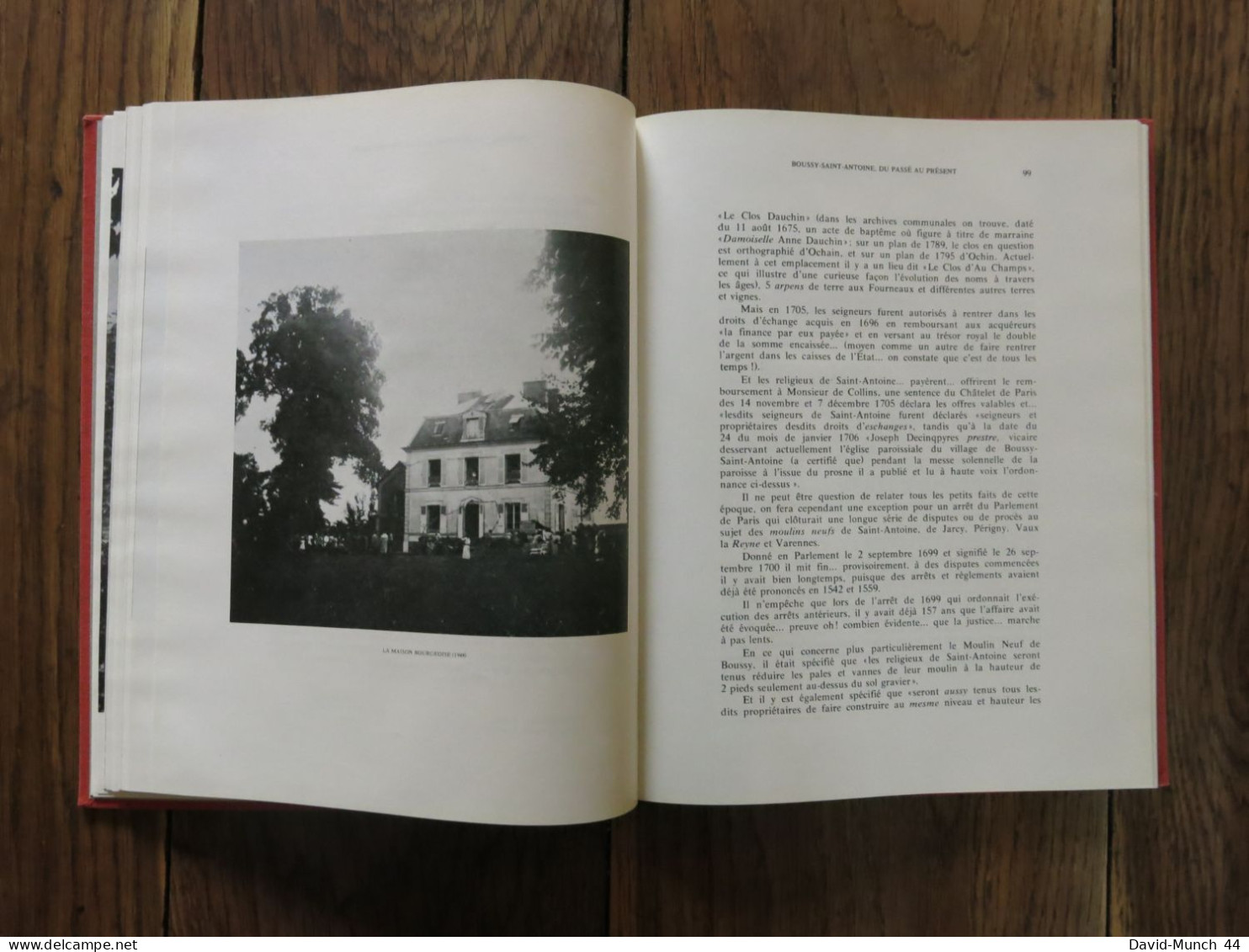 Boussy Saint-Antoine: Du Passé Au Présent De Georges Coubard. 1975 - Ile-de-France