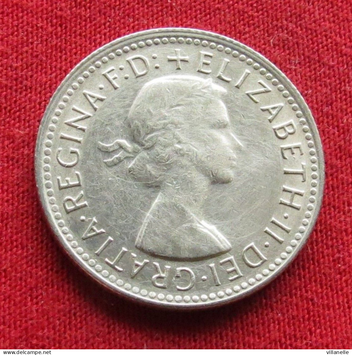 Australia 1 Shilling 1960 KM# 59 *VT Silver Australie Australien One Shilling - Otros & Sin Clasificación