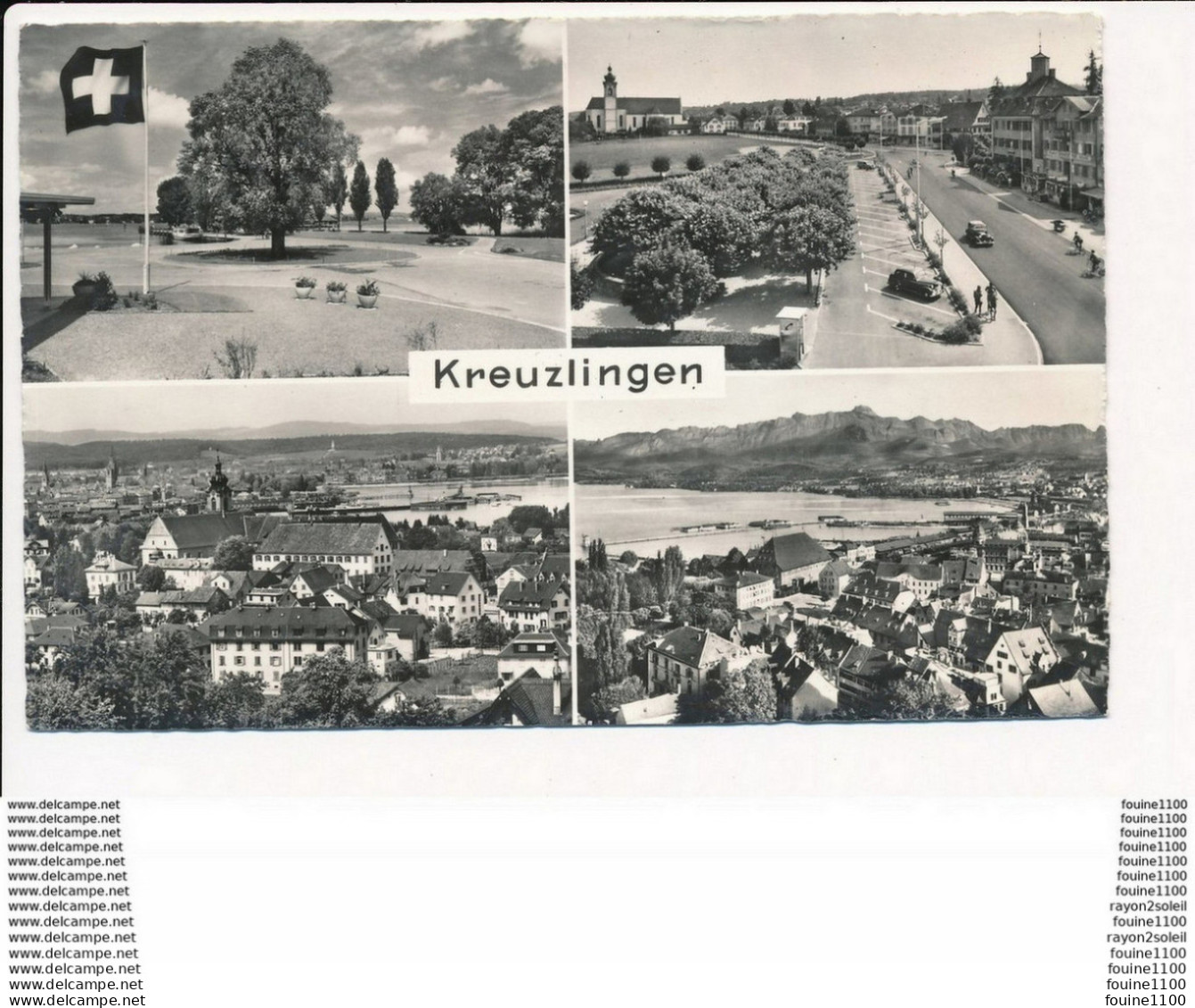 Carte De Kreuzlingen  ( Format C.P.A )( Recto Verso ) - Kreuzlingen