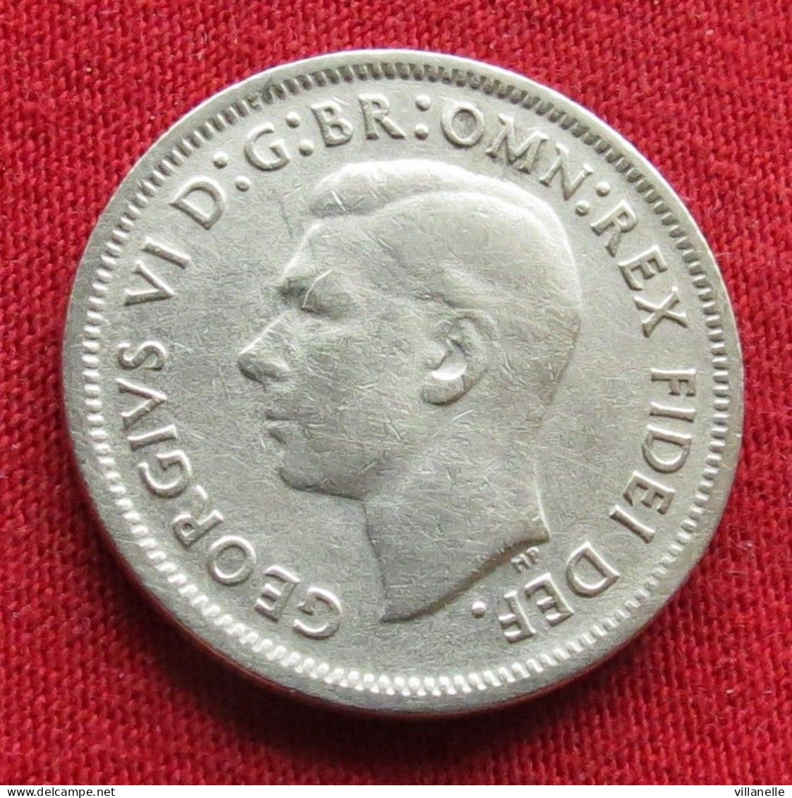 Australia 1 Shilling 1952 KM# 46 *VT Silver Australie Australien One Shilling - Autres & Non Classés
