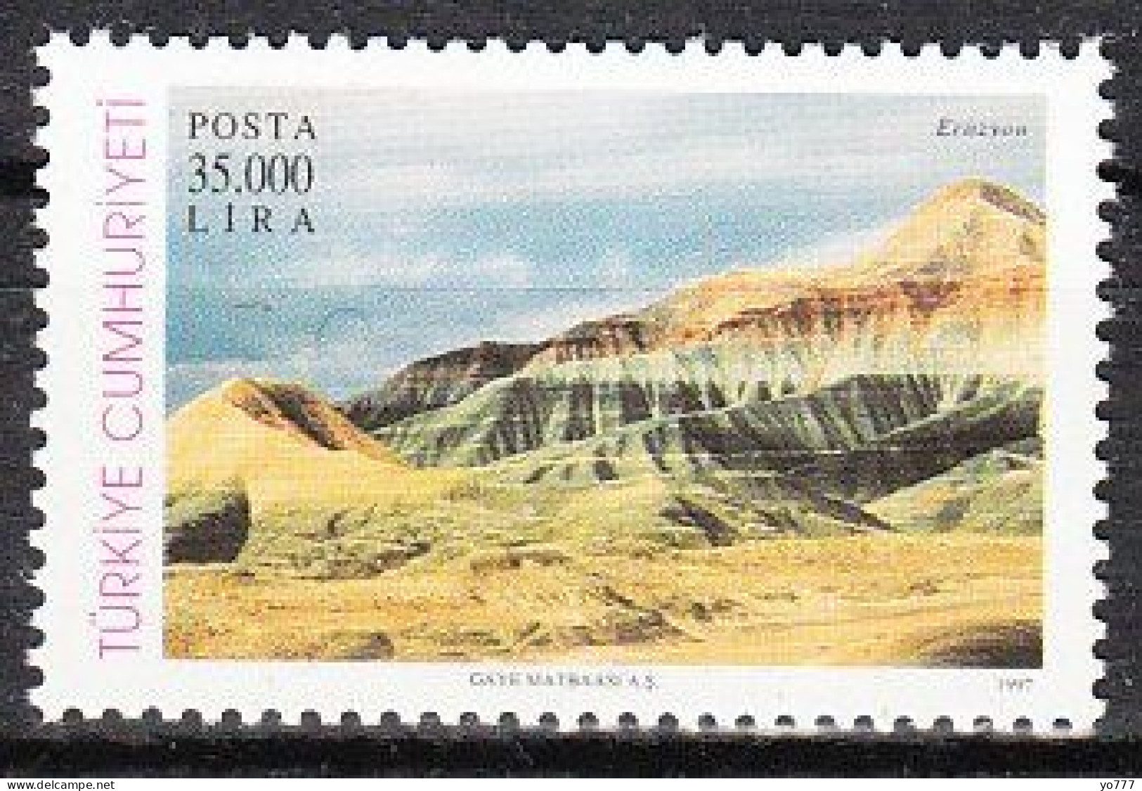 (3114) TURKEY WORLD ENVIRONMENT DAY EROSION MNH** - Neufs