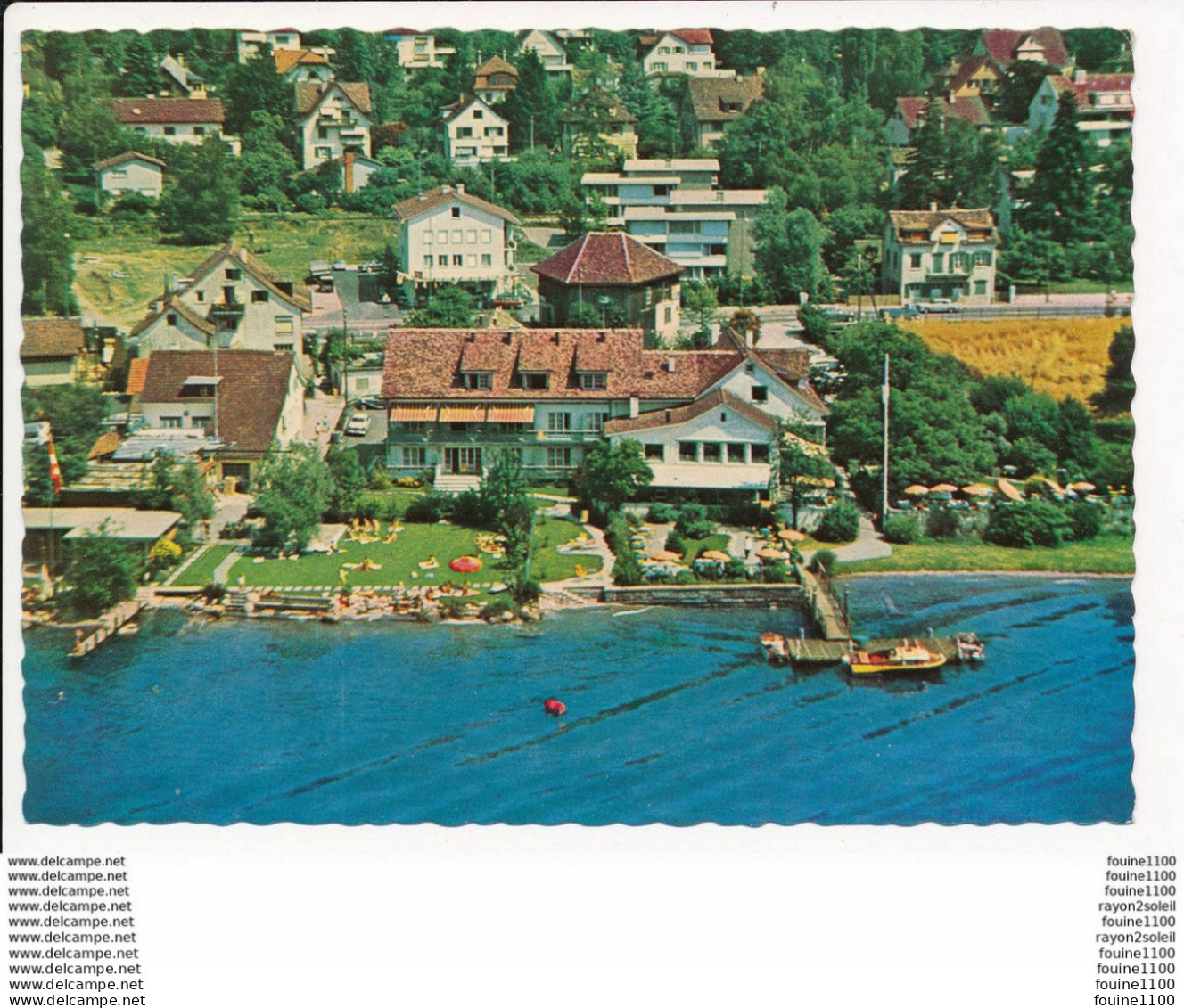 Carte ( Format 15 X 10,5 Cm ) Seiler's ERMITAGE ZÃ¼rich KÃ¼snacht Das Neue Seehotel Mit Dem BerÃ¼hmten Restaurant - Küsnacht