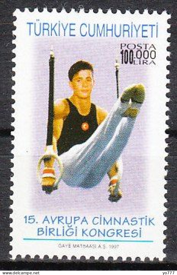 (3131) TURKEY 15th GENERAL MEETING OF THE UNION EUROPEAN GYMNASTICS MNH** - Unused Stamps