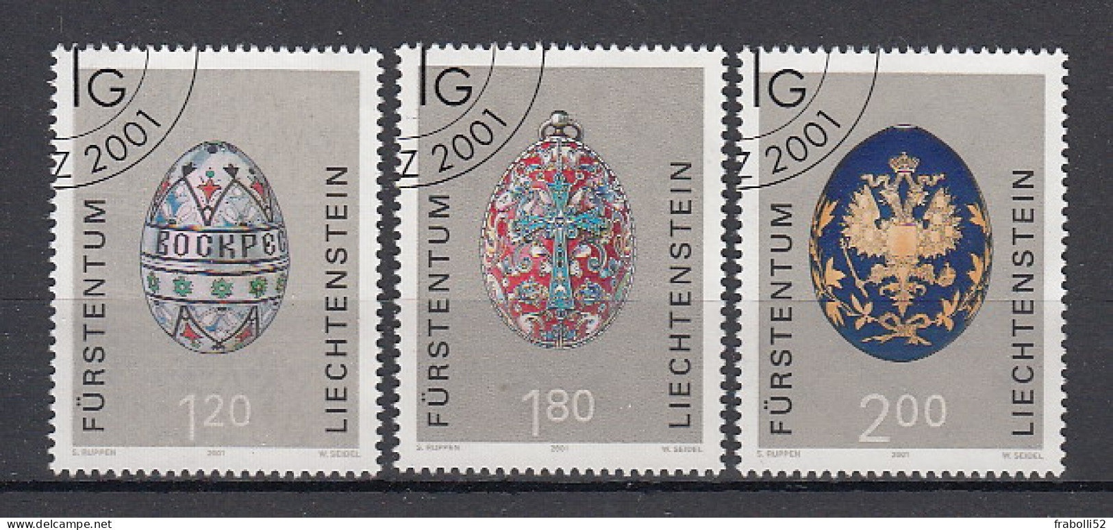 Liechtenstein Usati:  N. 1200-2   Lusso - Oblitérés