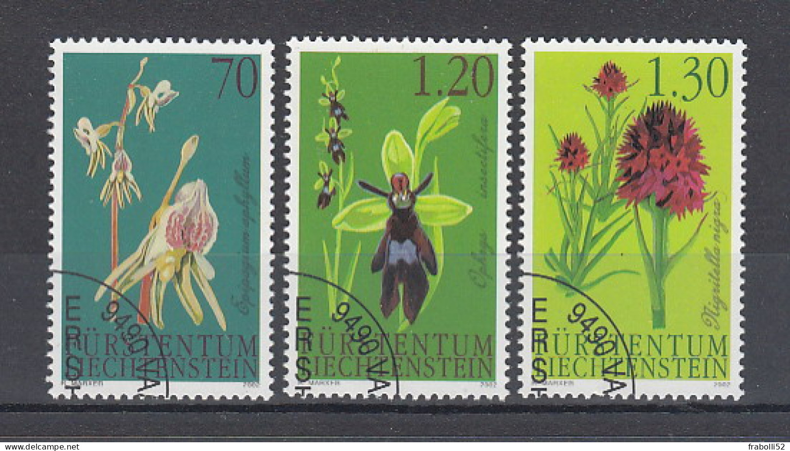 Liechtenstein Usati:  N. 1242-4   Lusso - Used Stamps