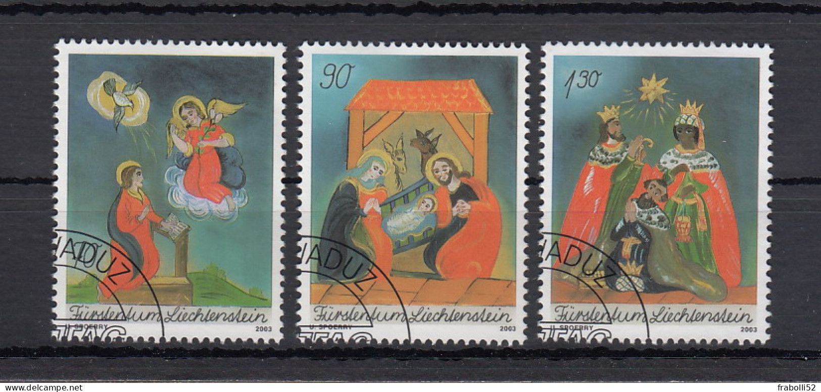 Liechtenstein Usati:  N. 1271-3  Lusso - Oblitérés