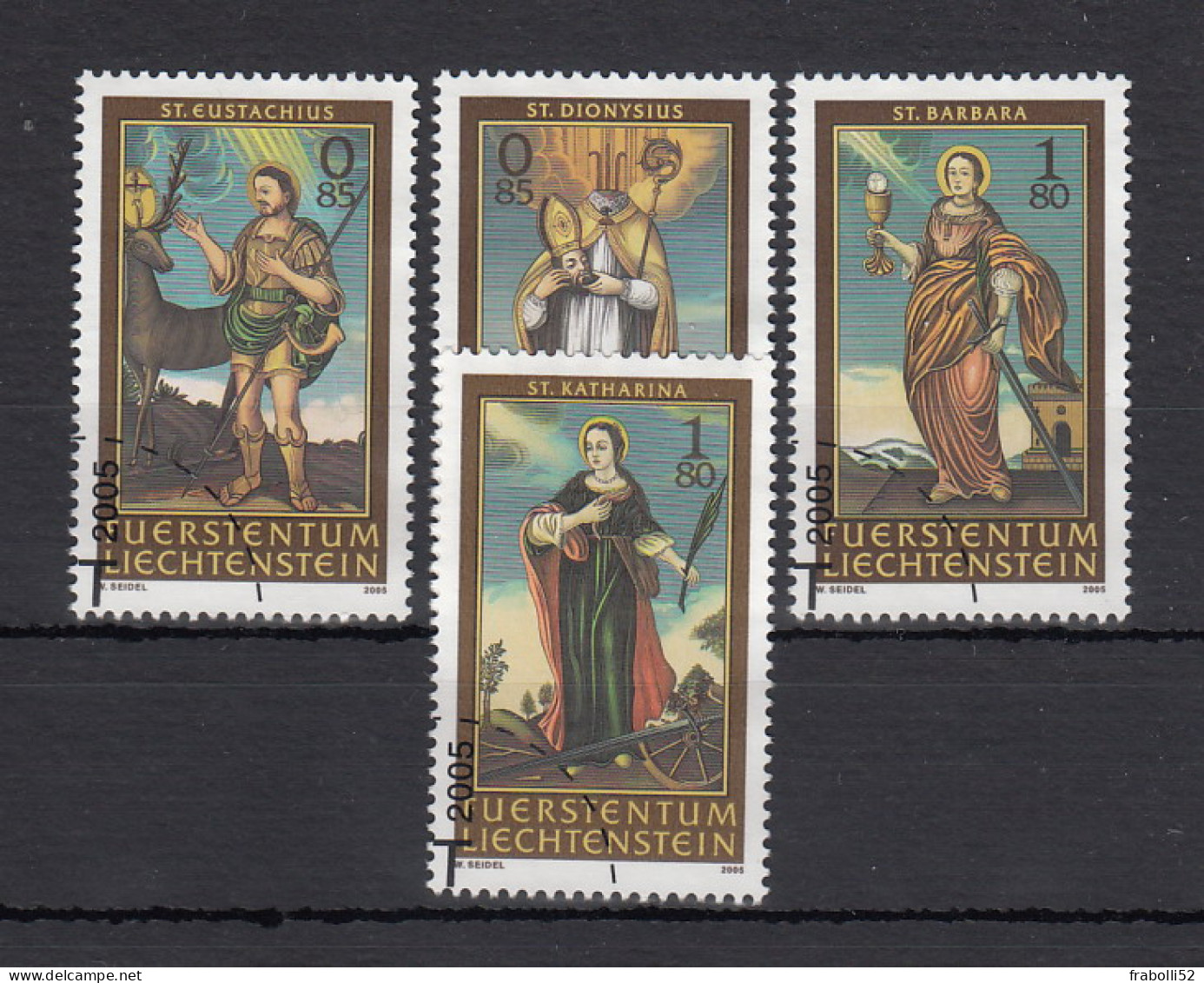 Liechtenstein Usati:  N. 1311-4  Lusso - Used Stamps