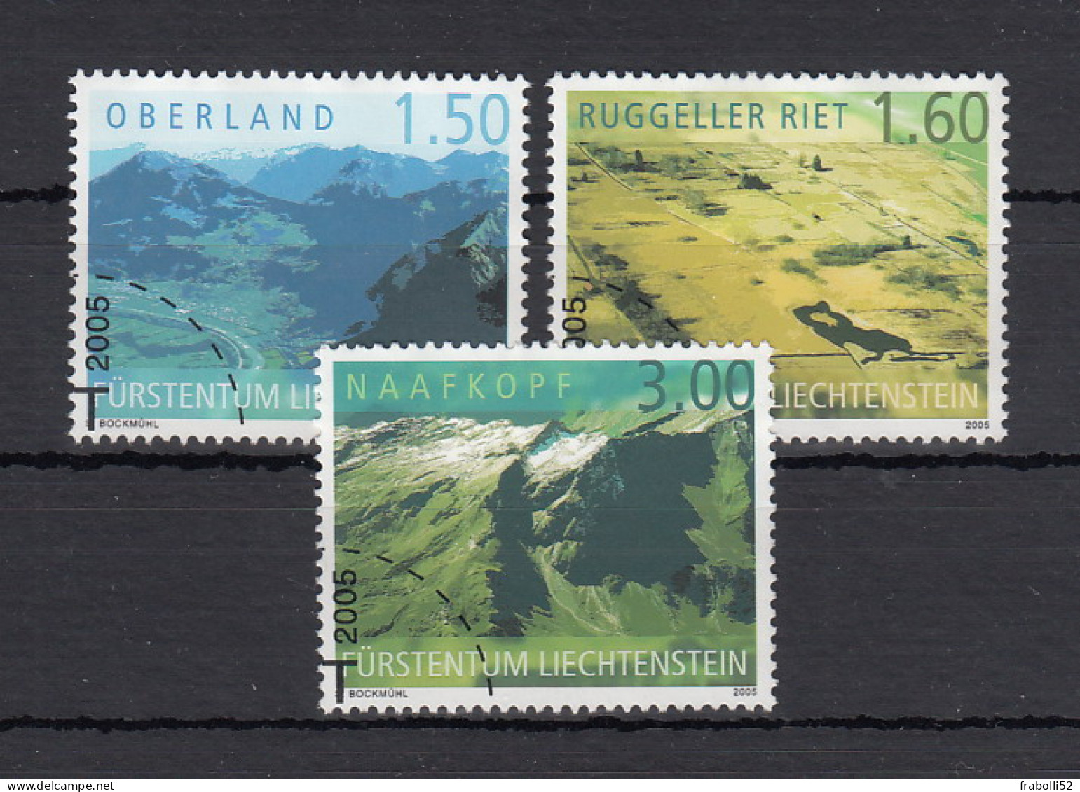 Liechtenstein Usati:  N. 1338-40  Lusso - Used Stamps