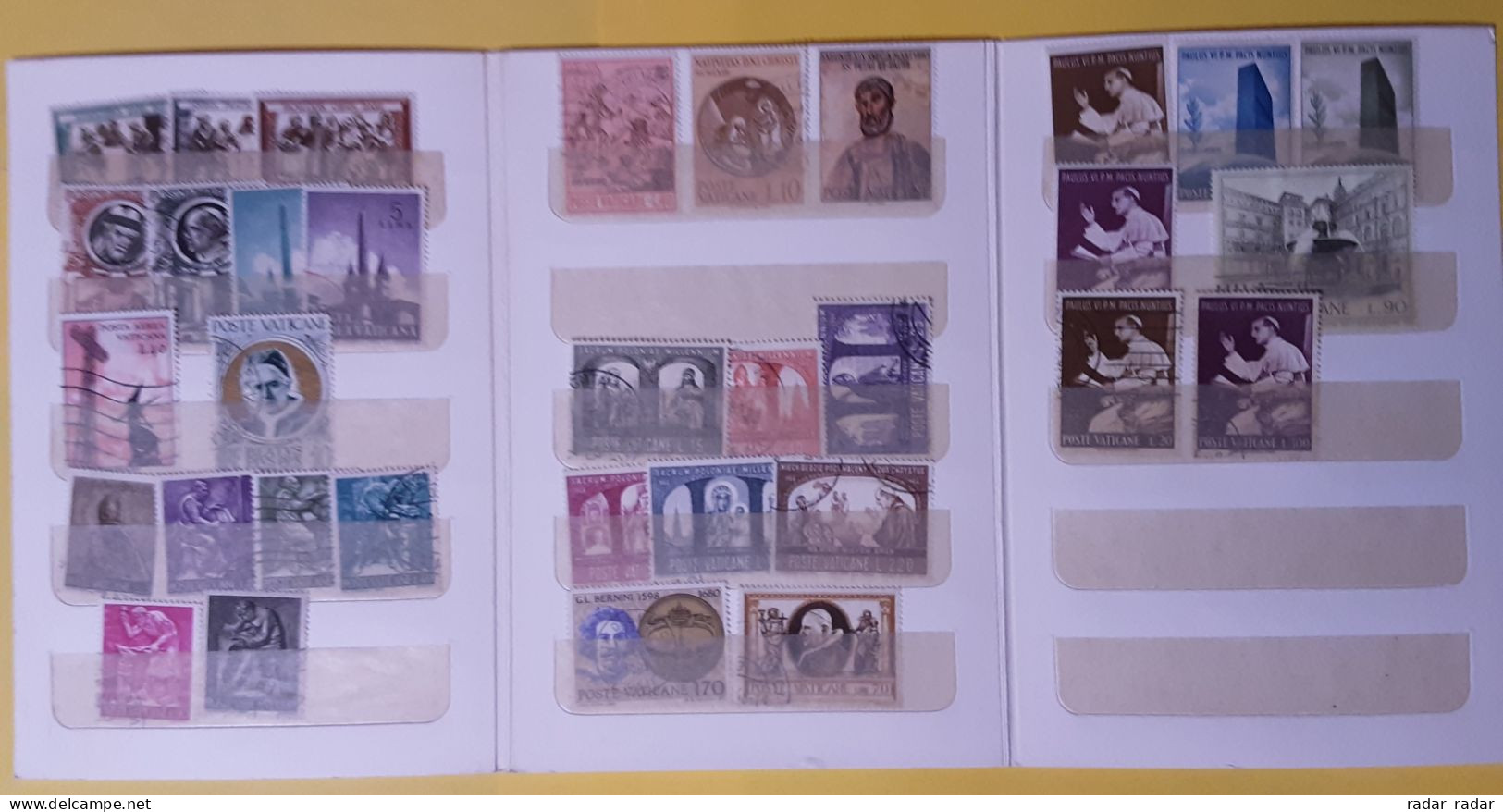 Vatican Small Selection Of Used Stamps - Collections
