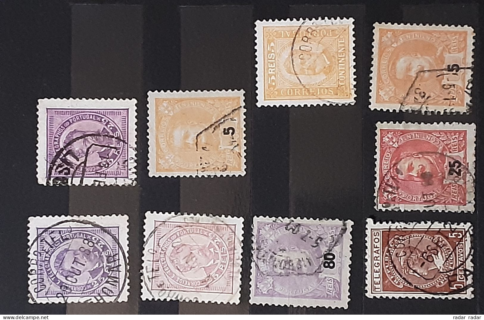 Portugal Small Selection Of Used Stamps - Verzamelingen