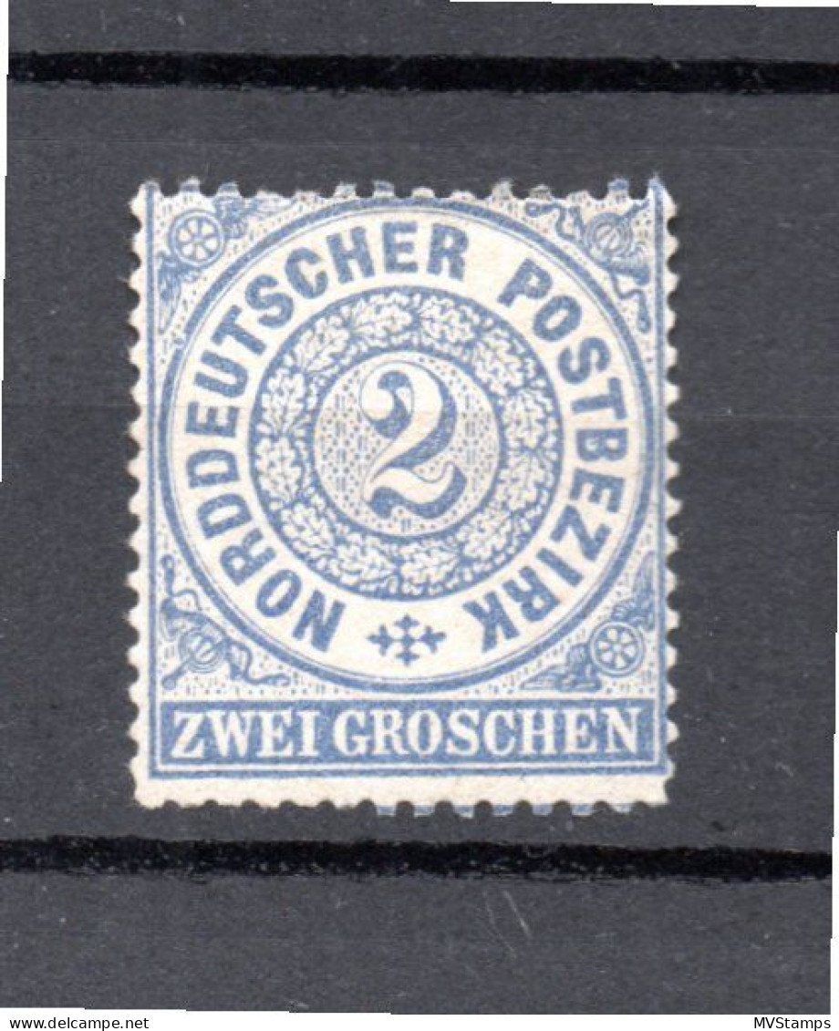 NDP 1869 Freimarke 17 Ziffern Ungebraucht/MLH - Postfris