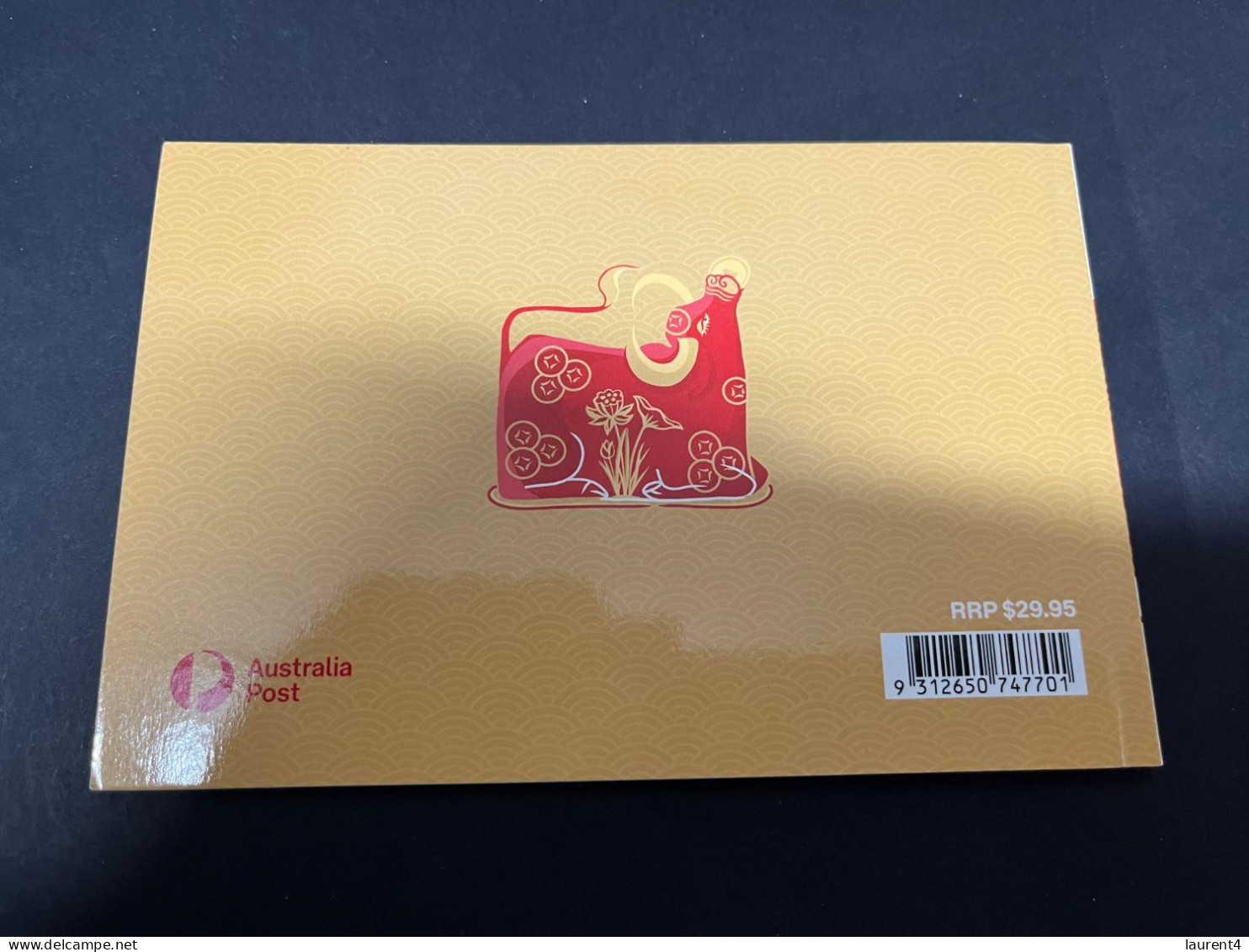 (stamp 19-12-2023) Australia 2021 - Mint stamp booklet - Chinese New Year of the OX