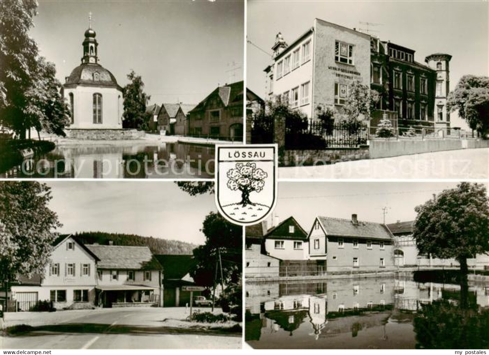 73830518 Loessau Teilansichten Werner Seelenbinder Oberschule Loessau - Schleiz