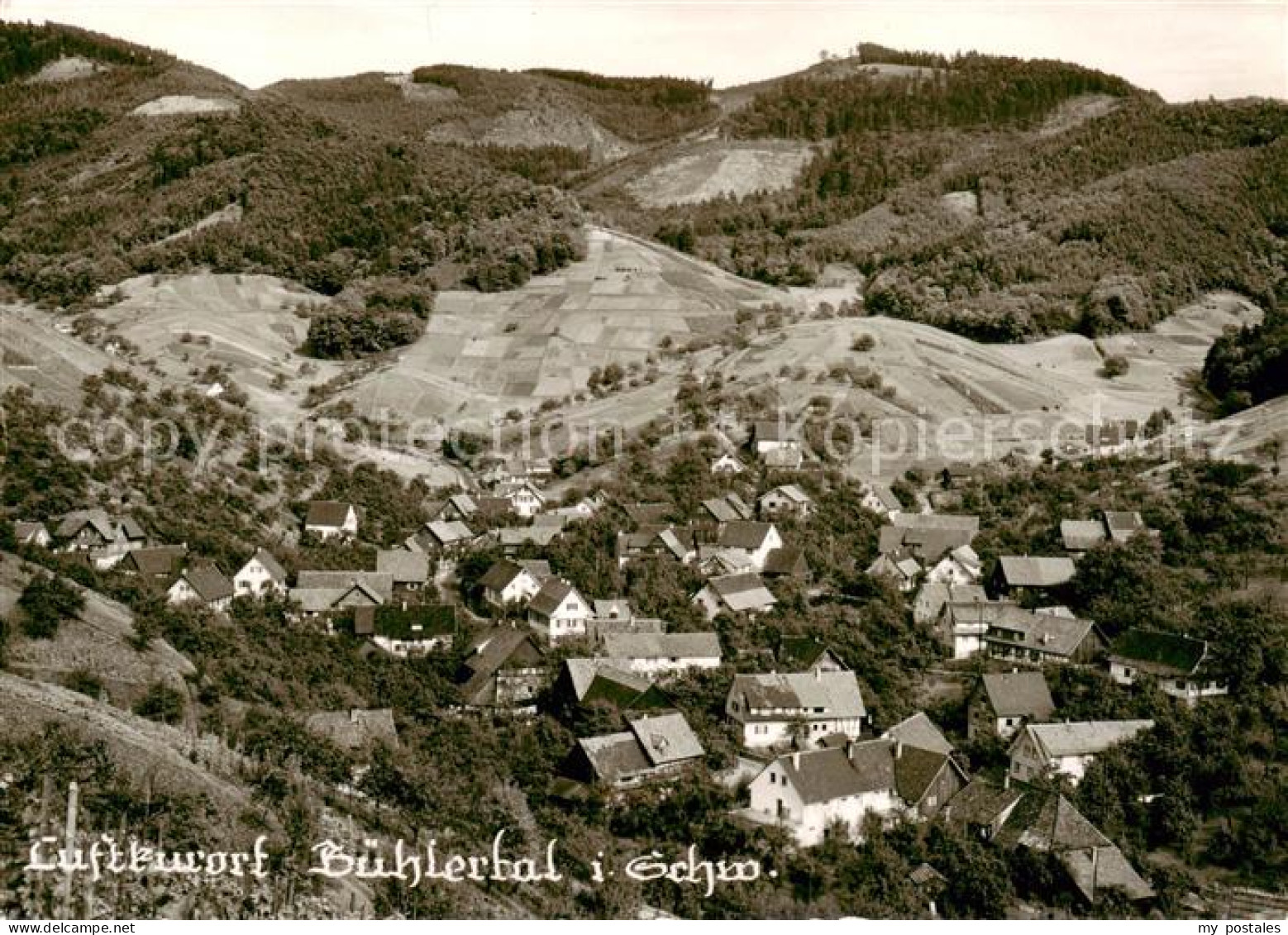 73830407 Buehlertal Fliegeraufnahme Buehlertal - Buehlertal