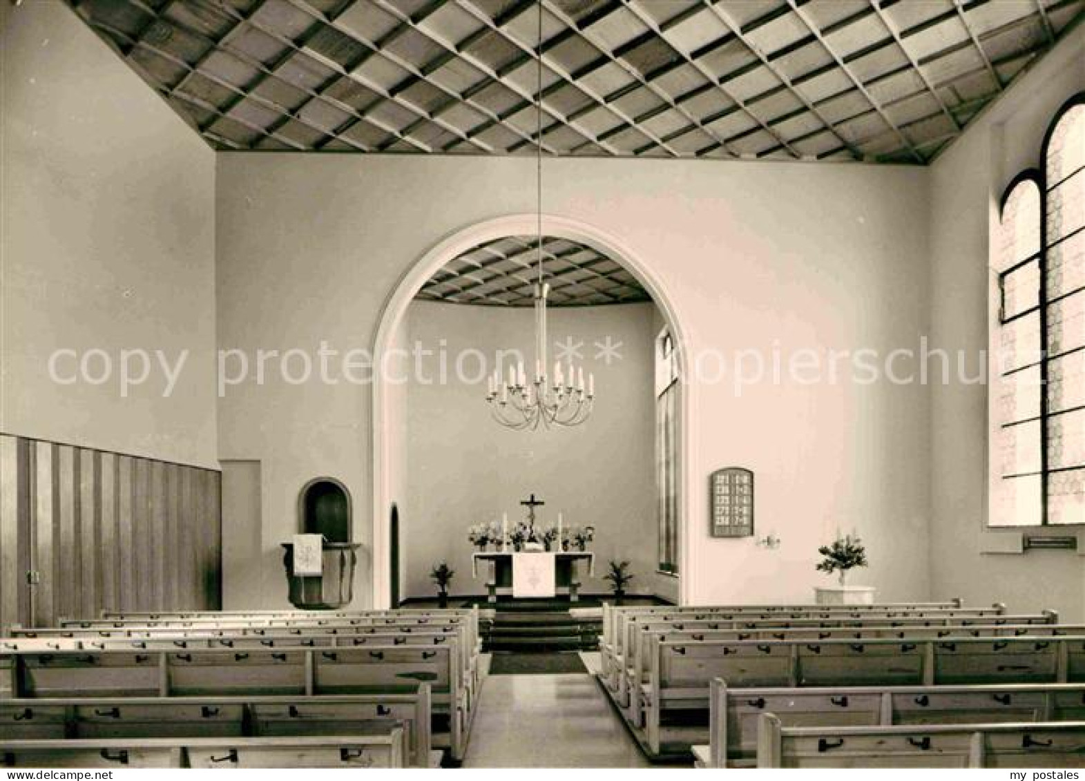 42749932 Stockach Bodensee Ev Kirche Inneres Stockach - Stockach