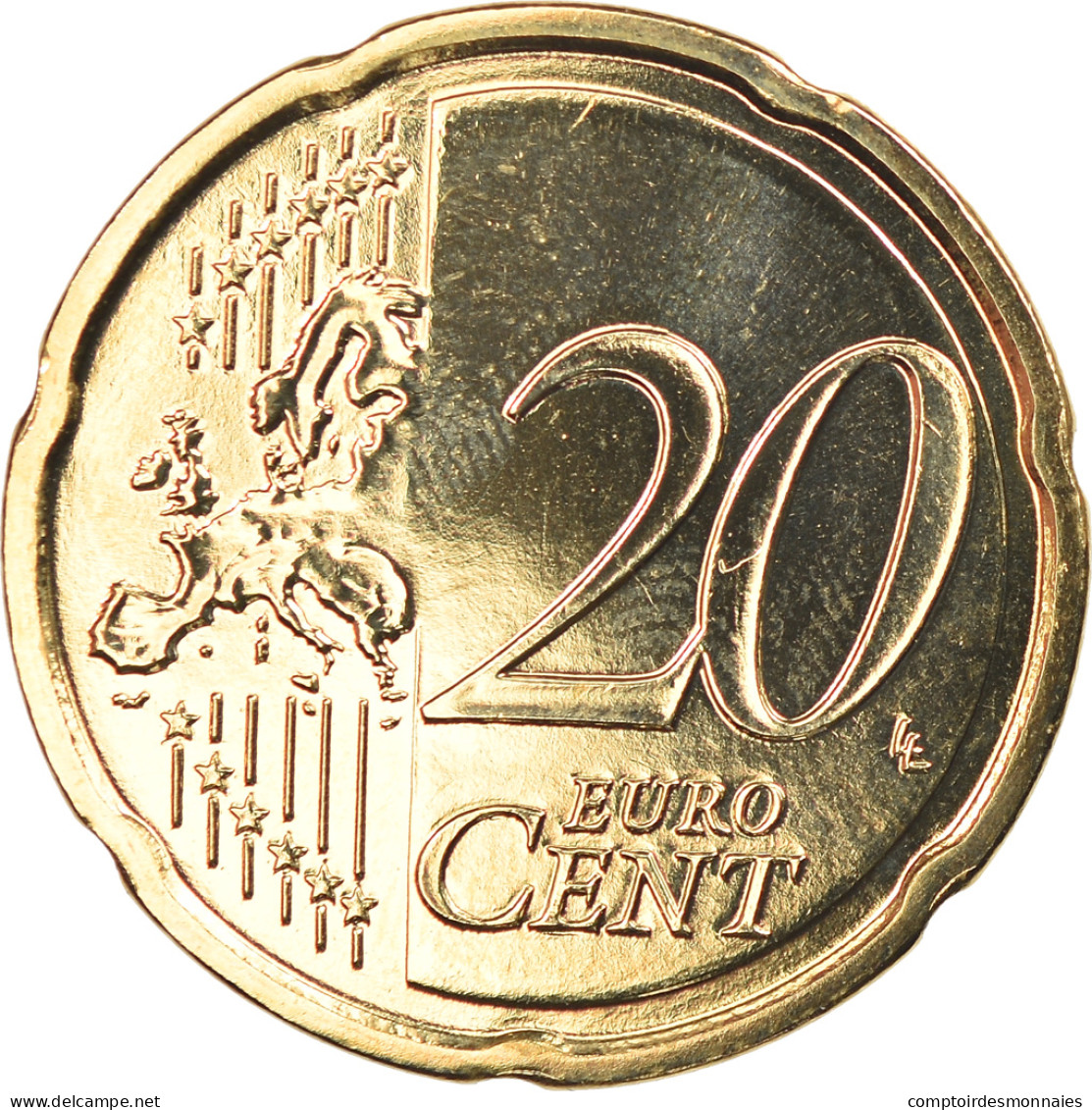 Malte, 20 Euro Cent, 2019, FDC, Laiton, KM:New - Malta