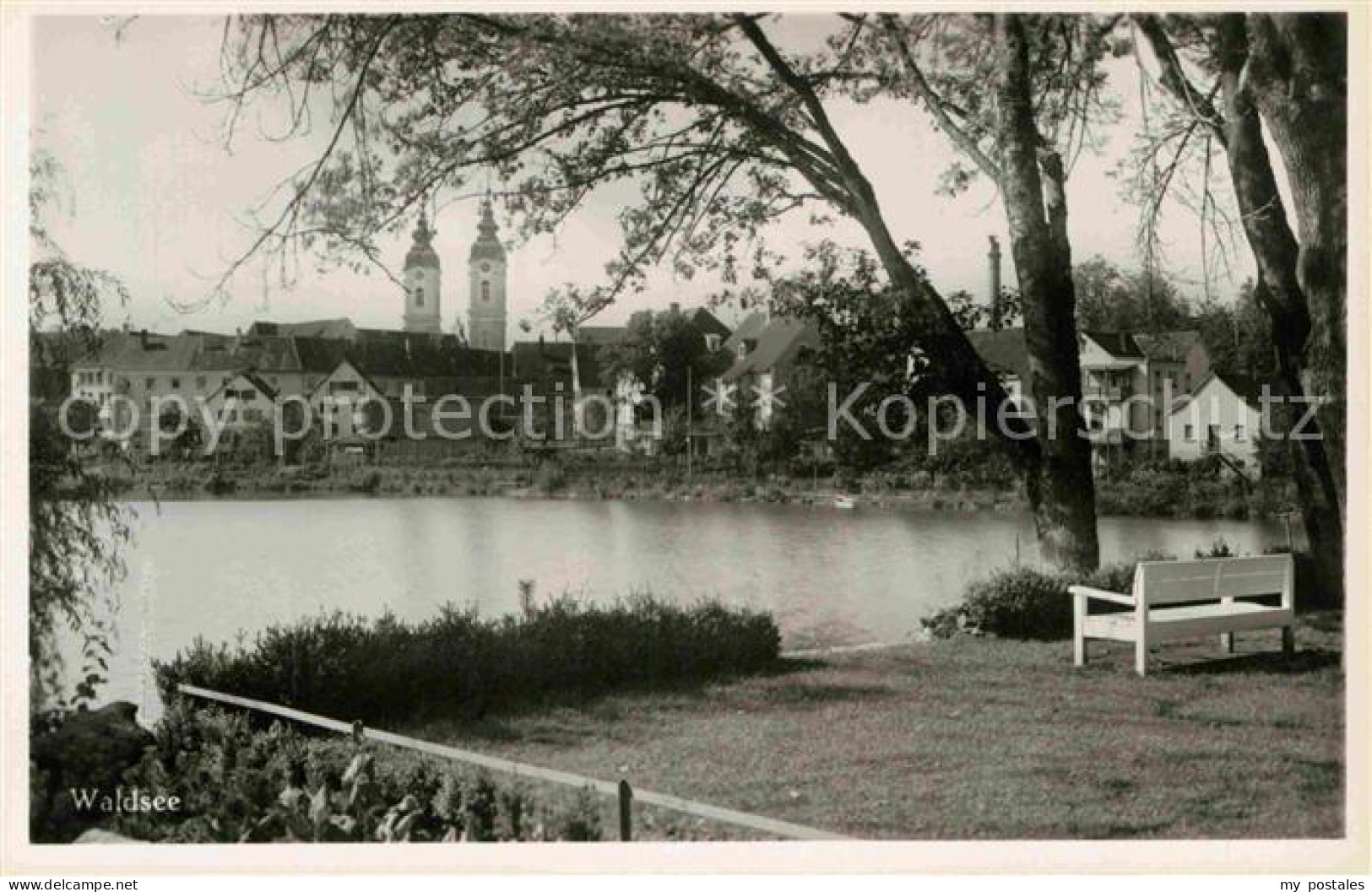 42746980 Bad Waldsee Ufer Stiftskirche  Bad Waldsee - Bad Waldsee