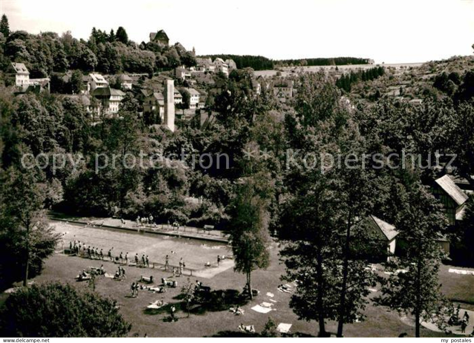 42746610 Altensteig Schwarzwald Schwimmbad Altensteig Schwarzwald - Altensteig