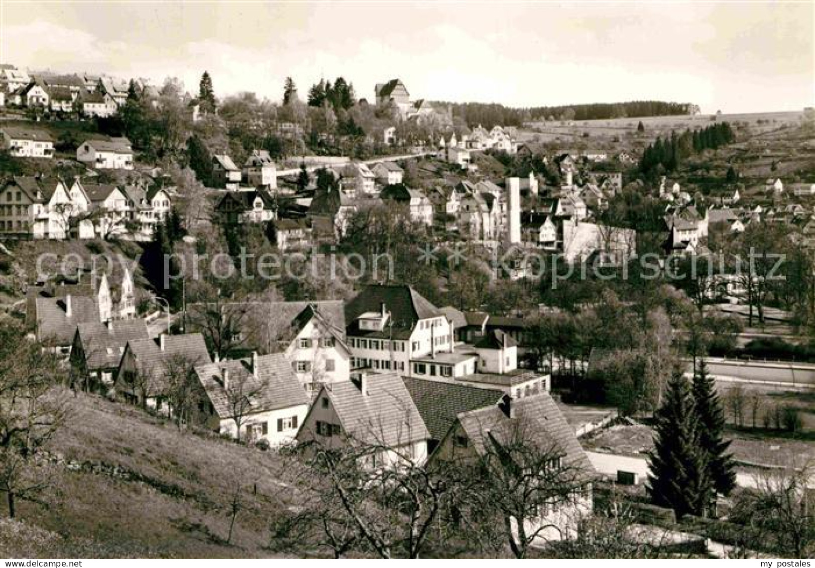 42746600 Altensteig Schwarzwald Panorama Altensteig Schwarzwald - Altensteig