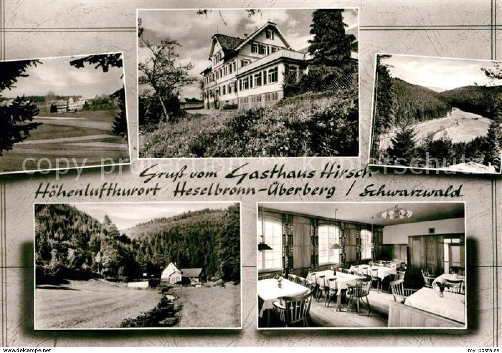 42746596 Ueberberg Heselbronn Gasthof Pension Hirsch Ueberberg Heselbronn - Altensteig