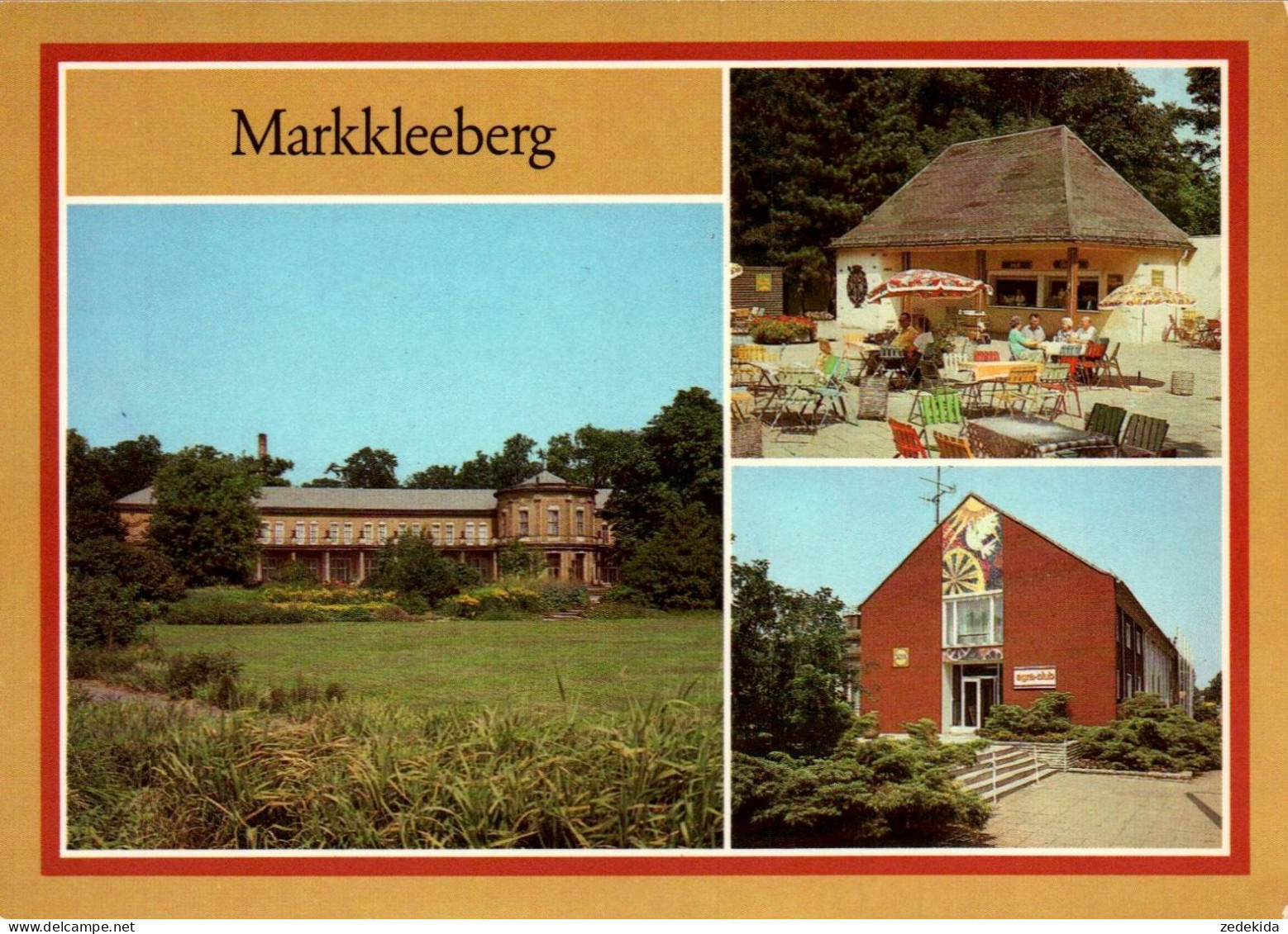 G8540 - TOP Markkleeberg HO Gaststätte Agra Club - Verlag Bild Und Heimat Reichenbach - Markkleeberg