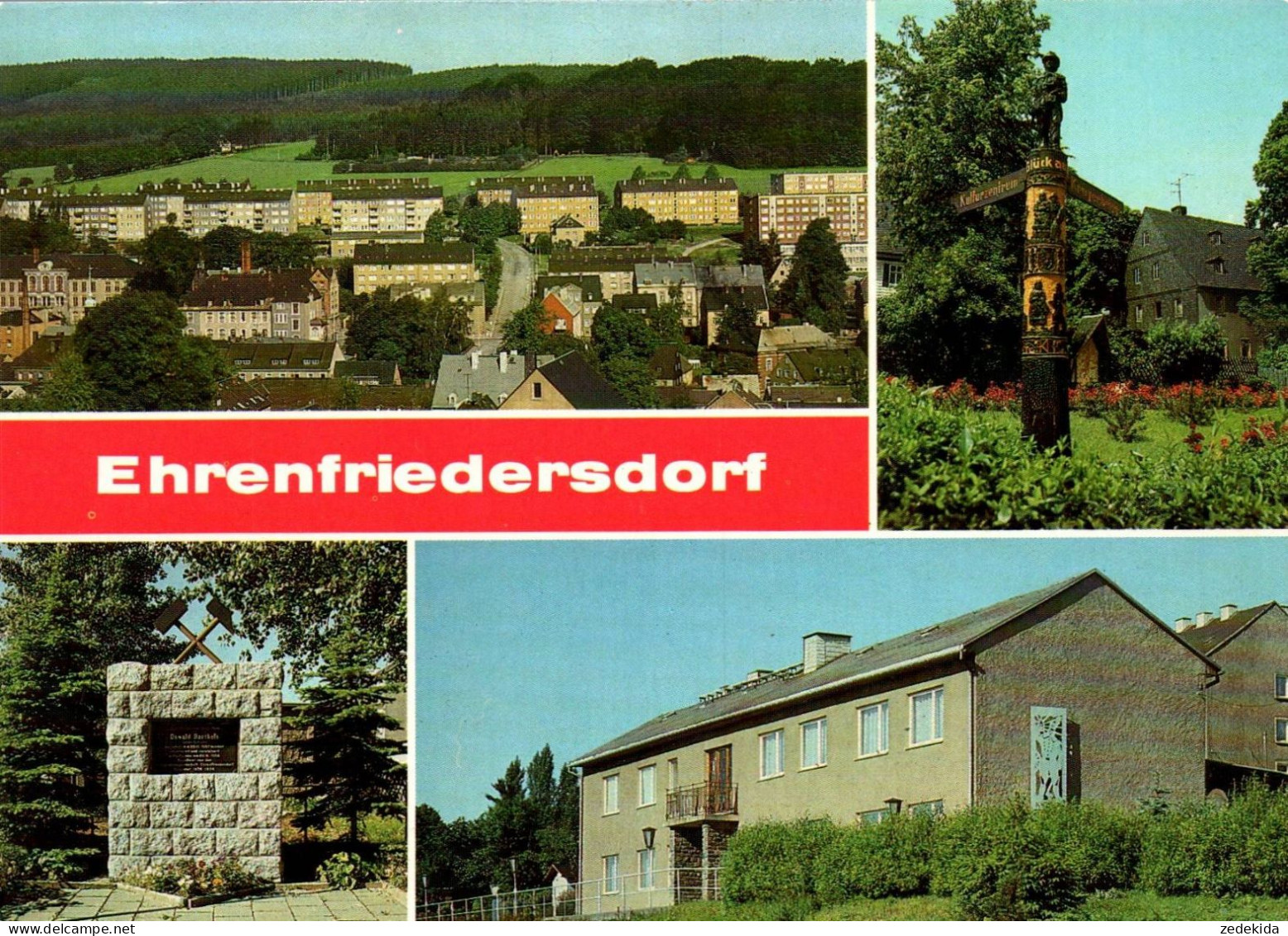 G8262 - TOP Ehrenfriedersdorf  - Verlag Bild Und Heimat Reichenbach - Ehrenfriedersdorf