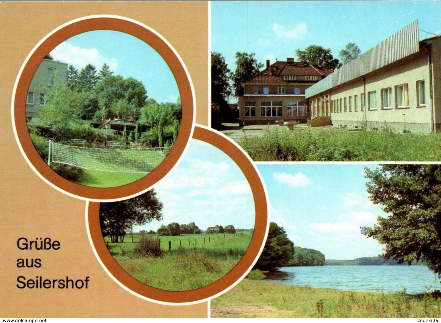 6492 - TOP Seilersdorf Gransee Schulungsheim Deutsche Post FDGB Heim - Verlag Bild Und Heimat Reichenbach - Gransee