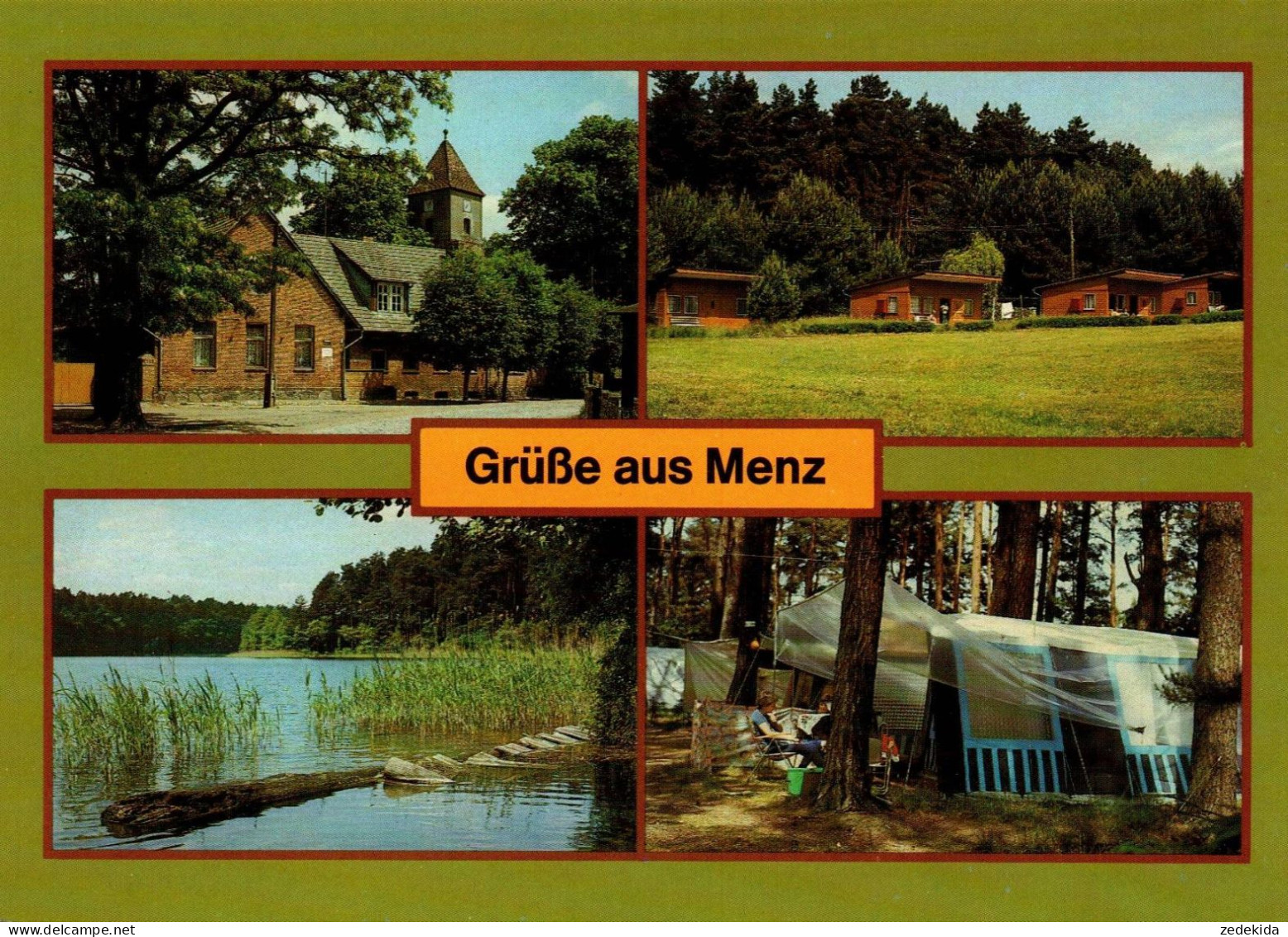 G7103 - TOP Menz Gransee - Verlag Bild Und Heimat Reichenbach - Gransee