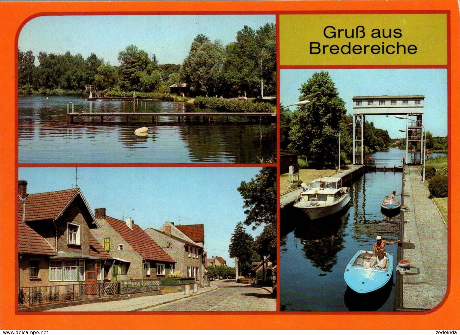 B5541 - TOP Bredereiche Schleuse - Verlag Bild Und Heimat Reichenbach - Fürstenberg