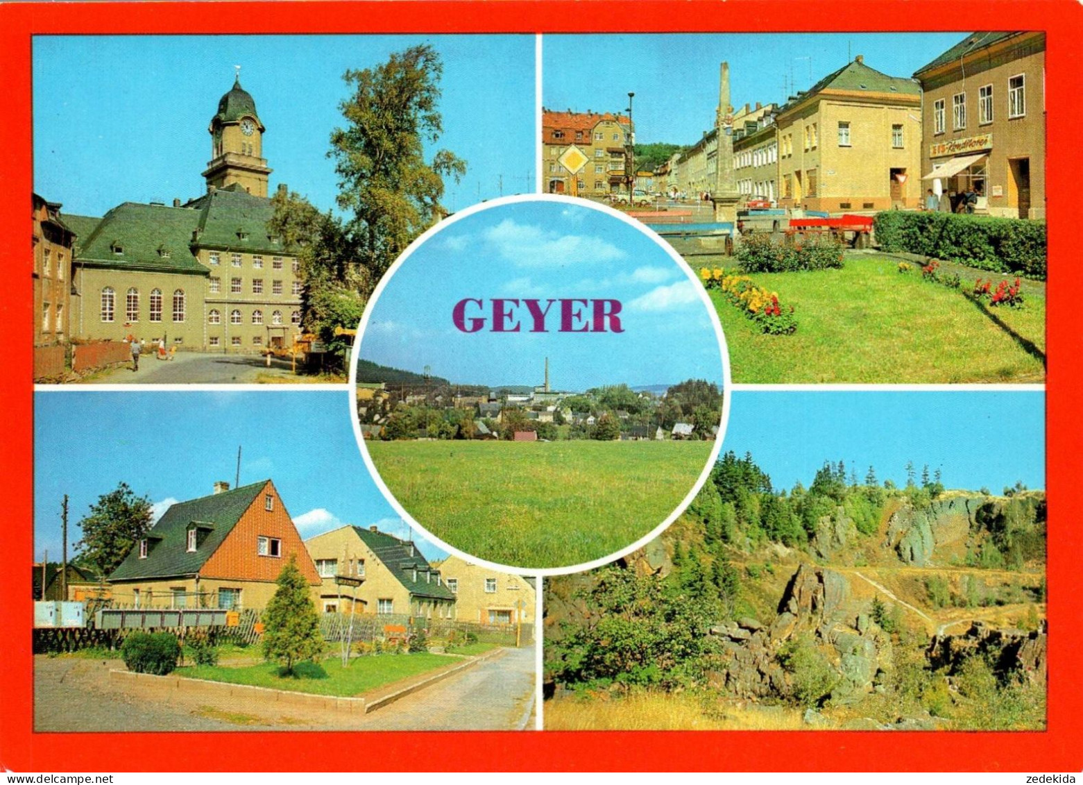 E0207 - TOP Geyer - Verlag Bild Und Heimat Reichenbach - Geyer