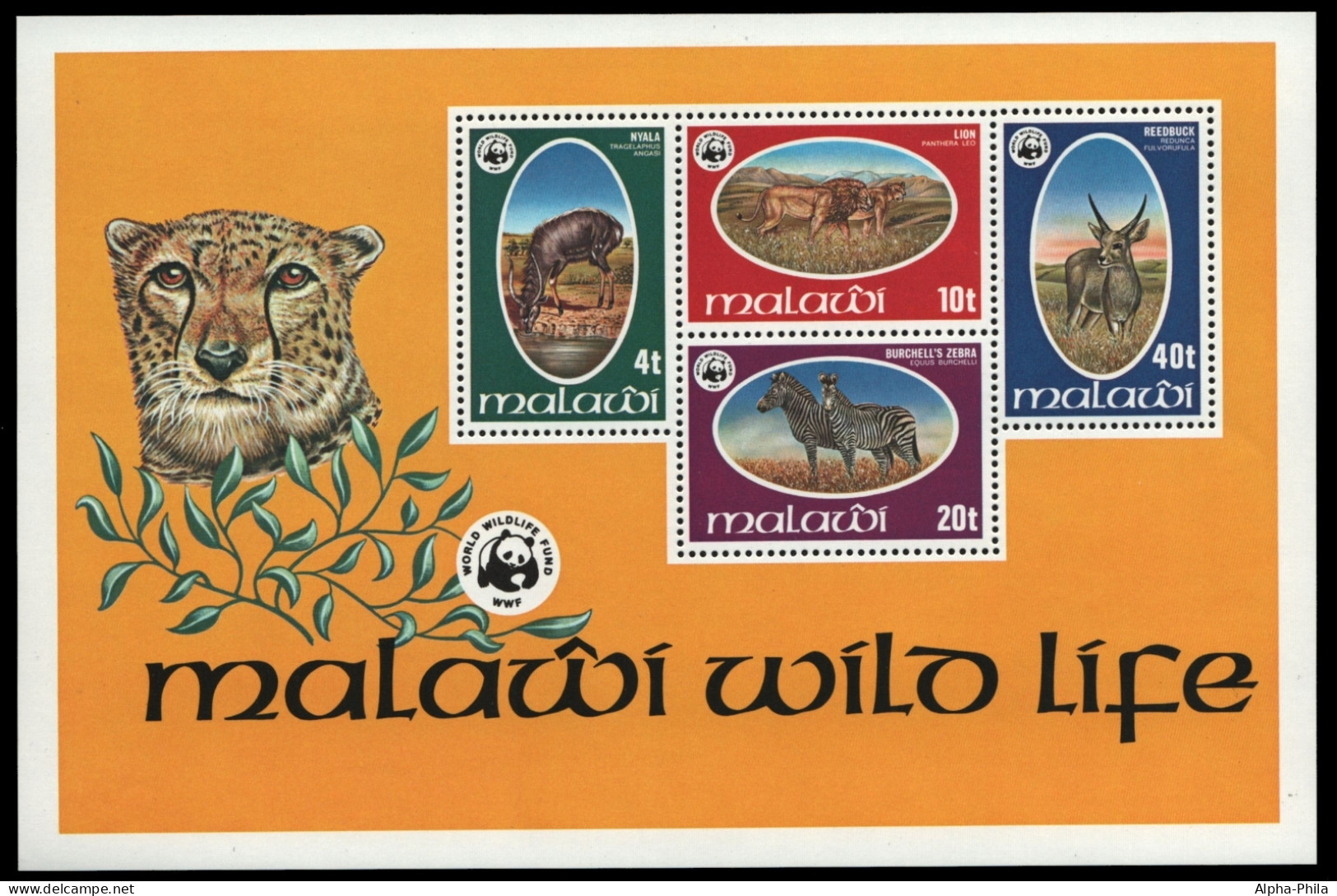 Malawi 1978 - Mi-Nr. Block 52 ** - MNH - Wildtiere / Wild Animals (I) - Malawi (1964-...)