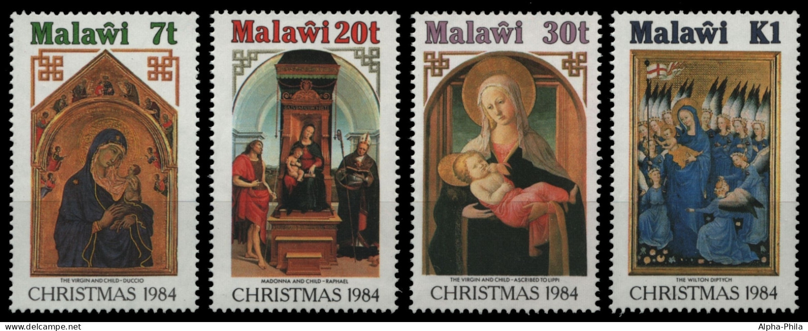 Malawi 1984 - Mi-Nr. 437-440 ** - MNH - Weihnachten / X-mas - Malawi (1964-...)