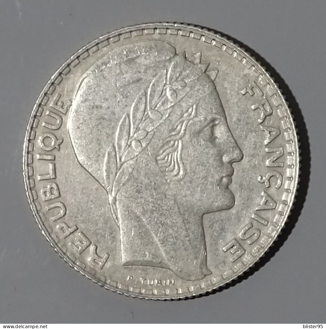 10 Francs 1939 Turin Argent , Derniere Année De Production , En Sup - 10 Francs