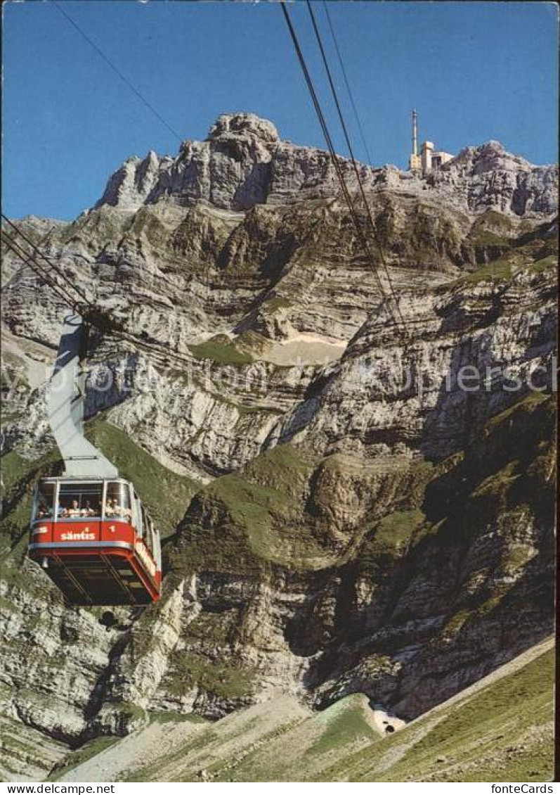 11907792 Schwaegalp AR Saentis-Seilbahn Gyrenspitz Schwaegalp - Sonstige & Ohne Zuordnung