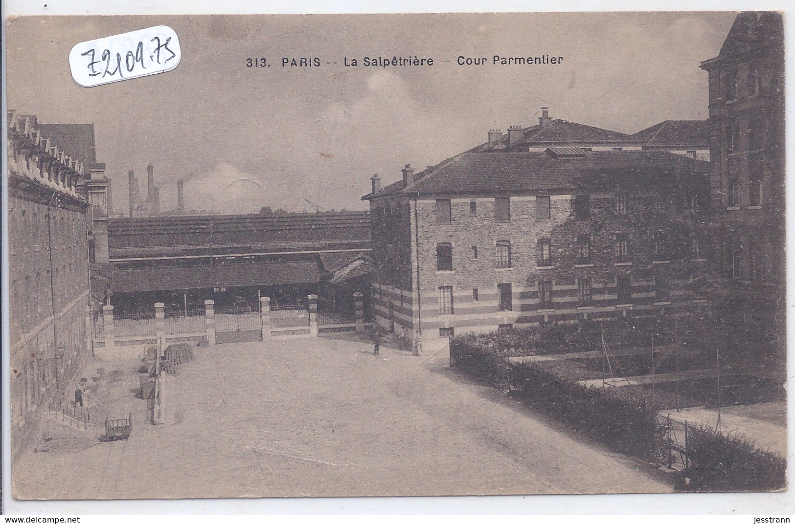 PARIS- LA SALPËTRIERE- COUR PARMENTIER - Salute, Ospedali