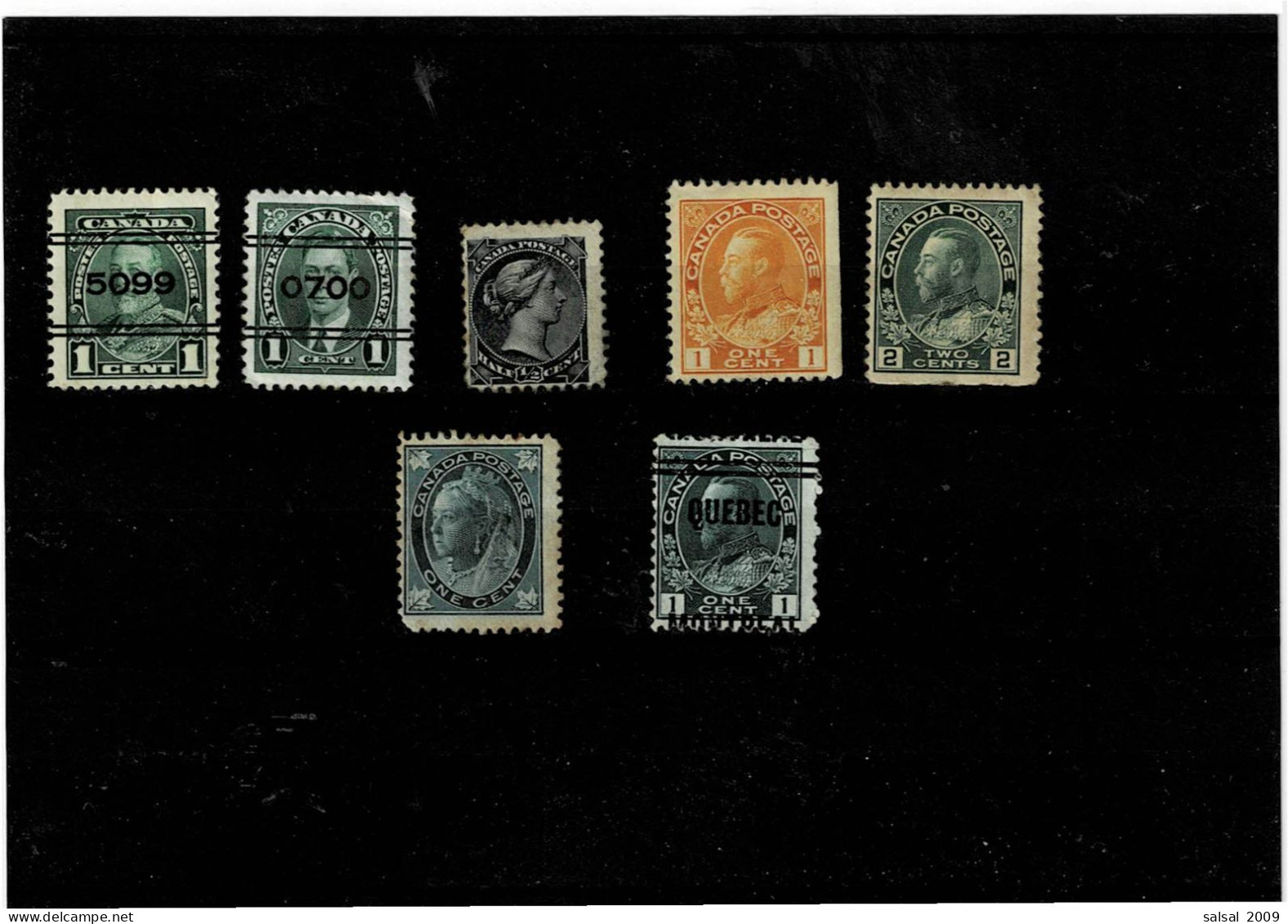 CANADA ,7 Pezzi Di Cui 4 Nuovi (1 Senza Gomma) ,qualita Buona - Unused Stamps