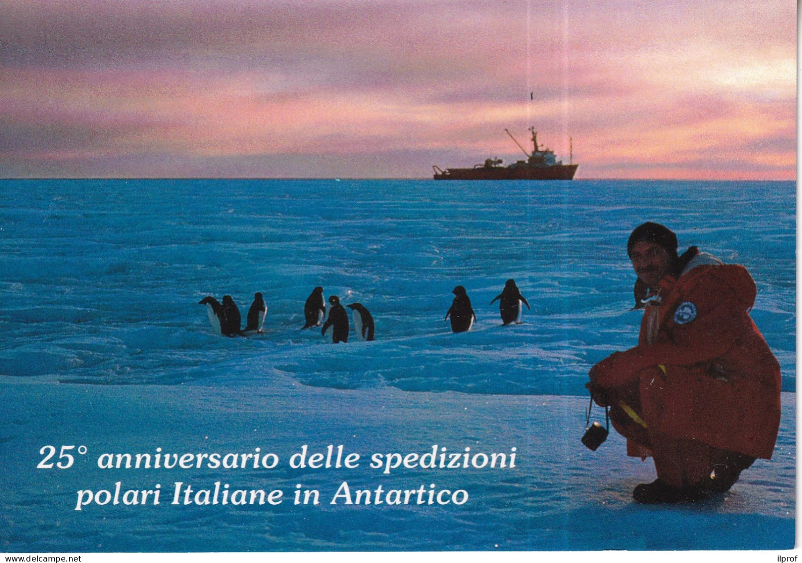 25° Italian Expeditions In Antartic Continent 1985-2010 -(2 Postcards) - Rif S314 - Equateur