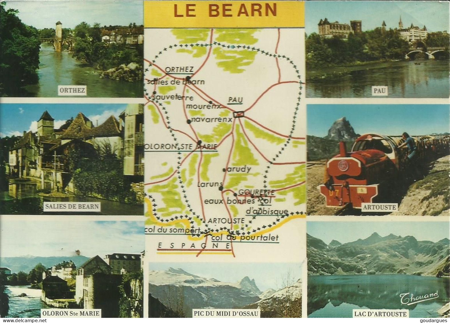 Le Béarn - Multivues Avec Carte - (P) - Bearn