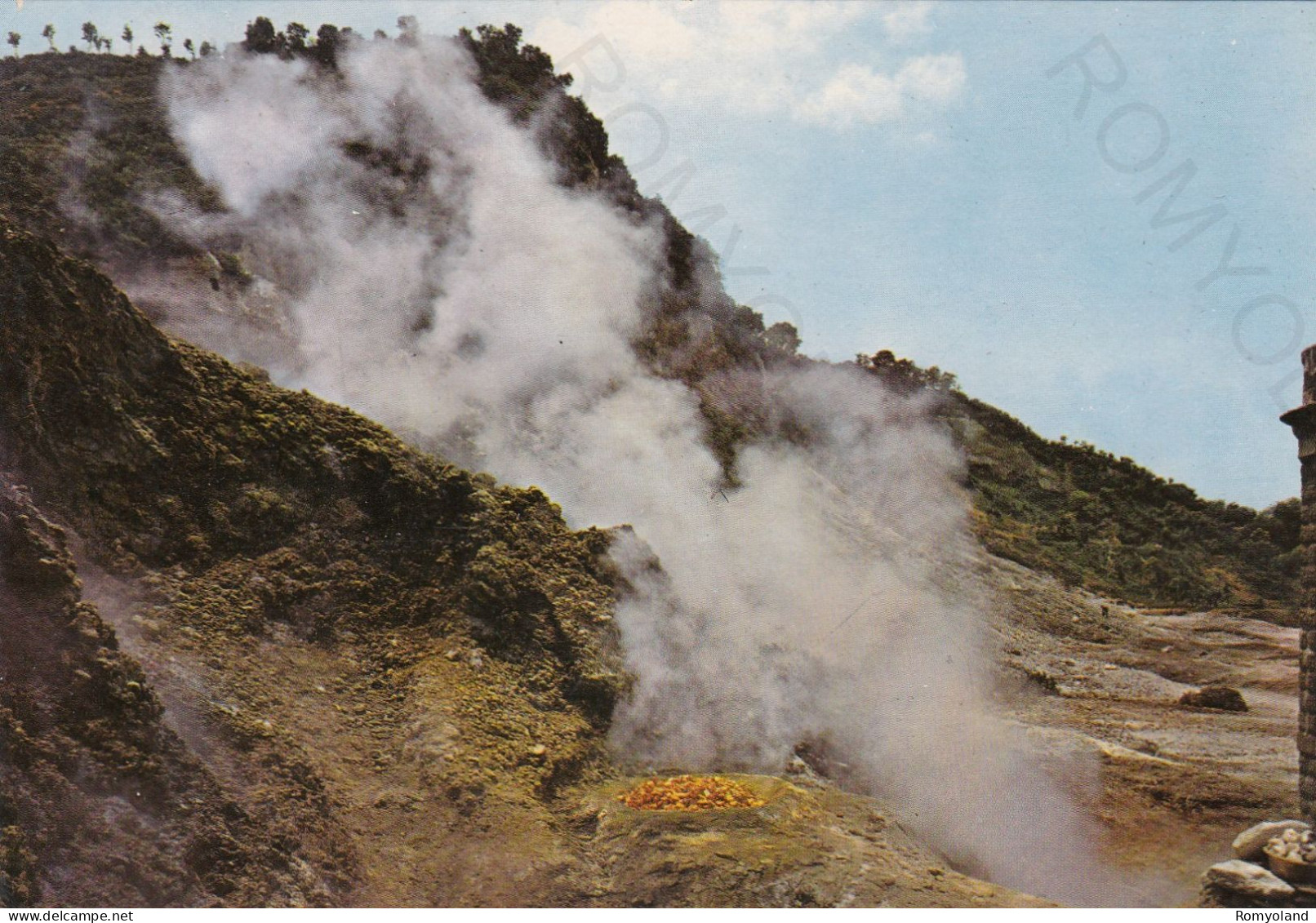 CARTOLINA  POZZUOLI,CAMPANIA-VULCANO SOLFATARA-CRATERE-STORIA,MEMORIA,CULTURA,IMPERO ROMANO,BELLA ITALIA,NON VIAGGIATA - Pozzuoli