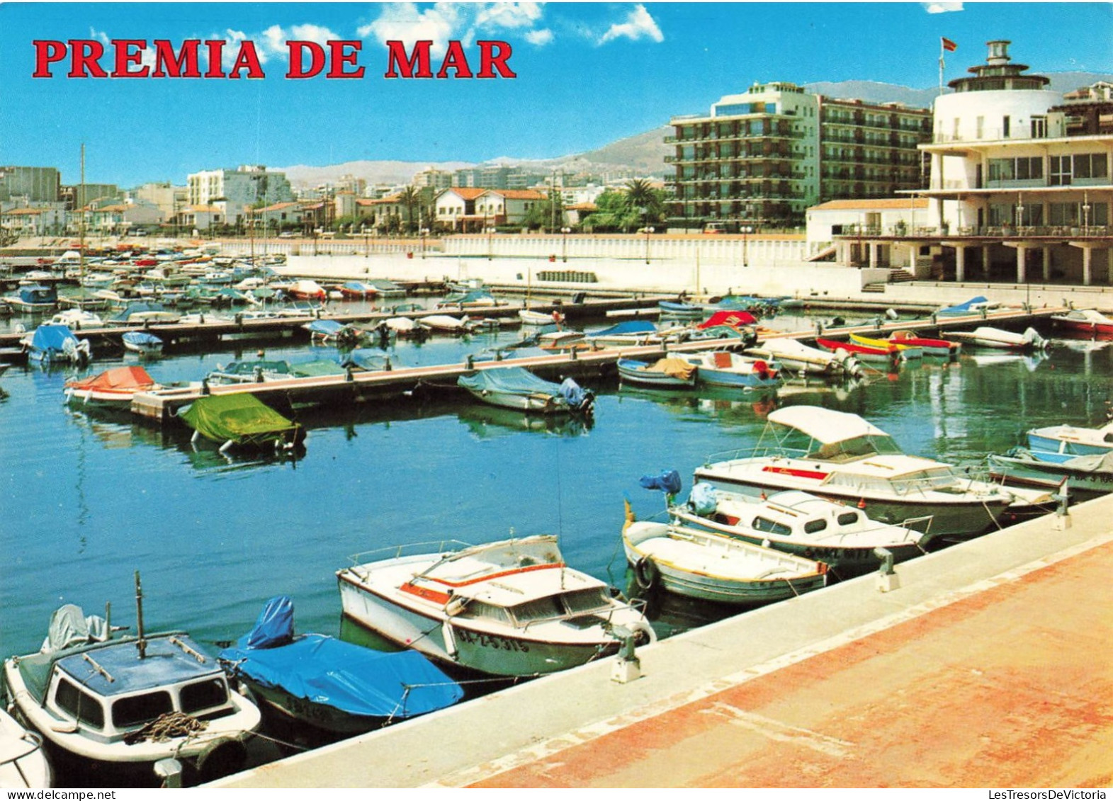 ESPAGNE - Barcelona - Premia De Mar - Les Quais Du Club Nautique - Carte Postale Récente - Barcelona