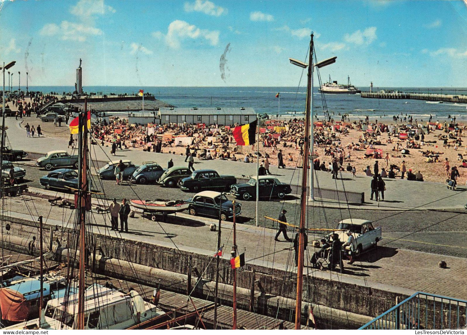 BELGIQUE - Ostende - Petite Plage - Carte Postale Récente - Oostende
