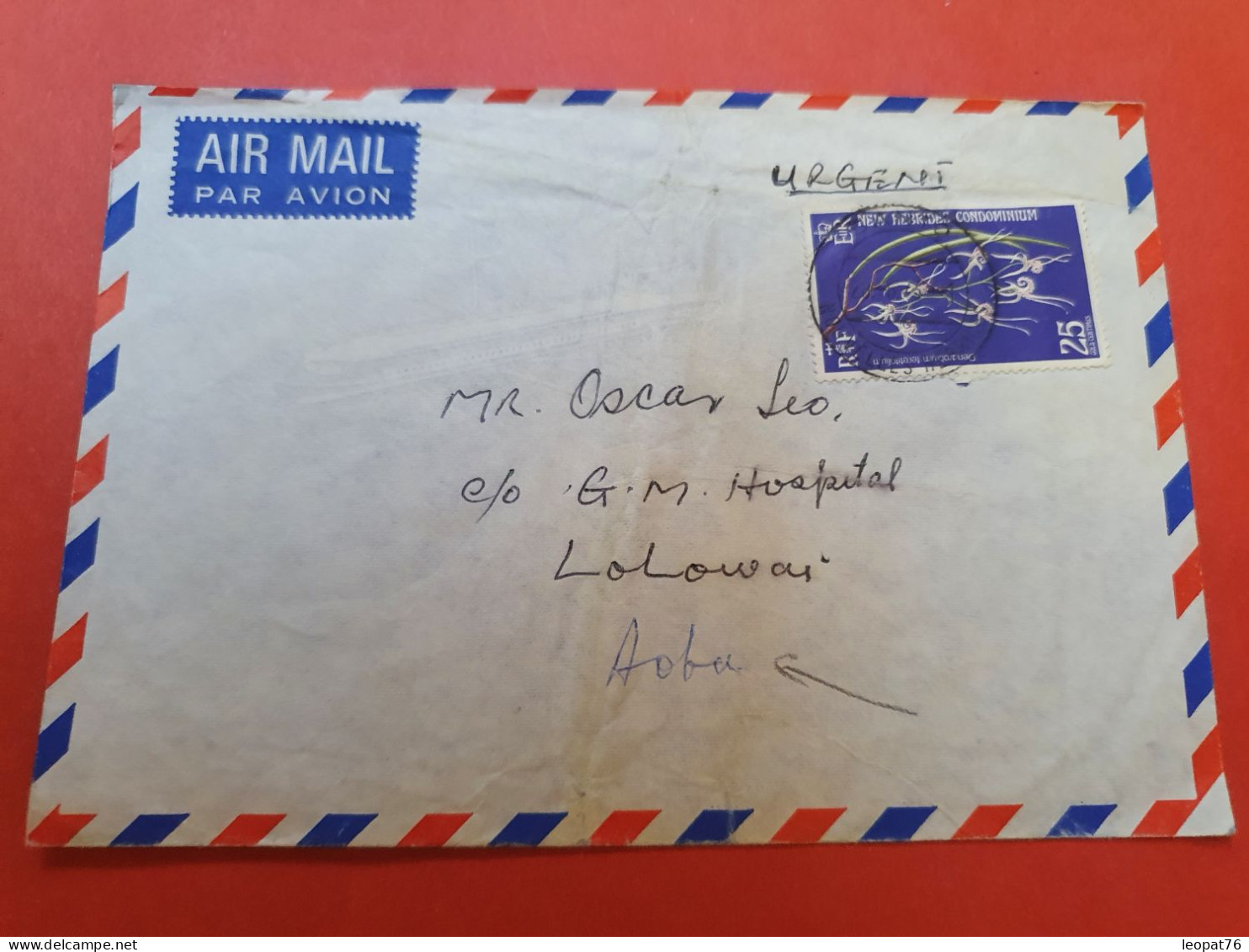 Nouvelle Hébrides - Enveloppe De Vila Pour Lolowaï En 1973 - D 193 - Cartas & Documentos